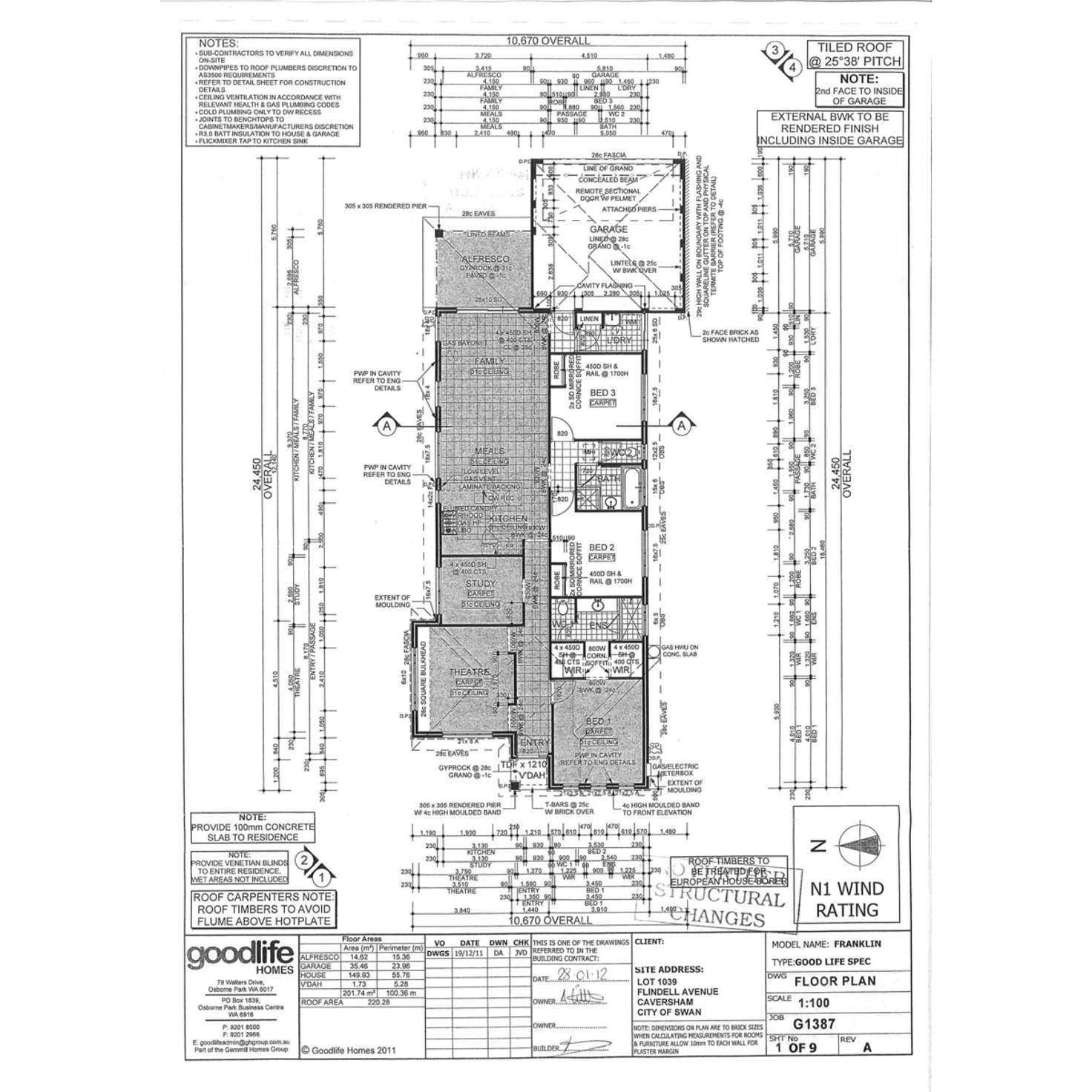 Floorplan of Homely house listing, 30 Flindell Avenue, Caversham WA 6055