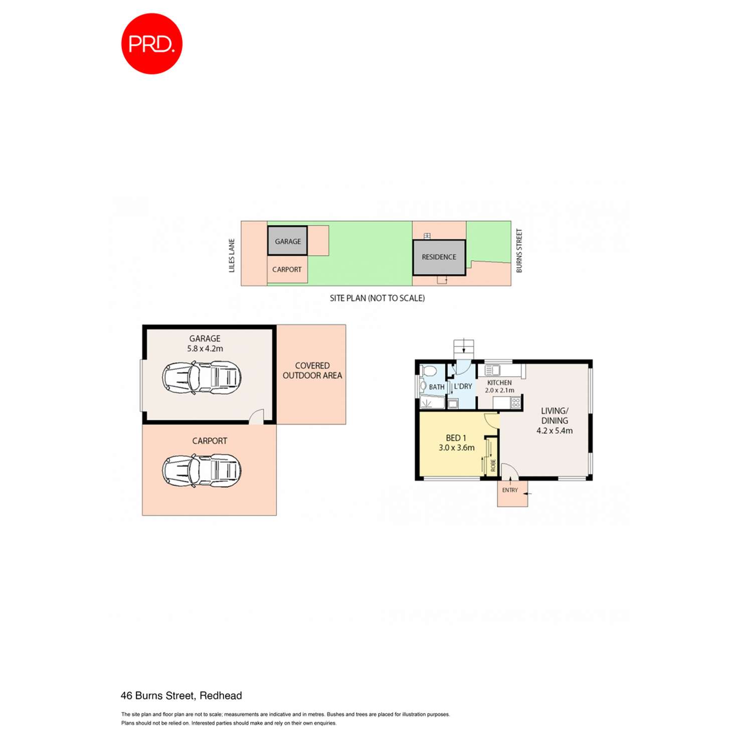 Floorplan of Homely house listing, 46 Burns Street, Redhead NSW 2290