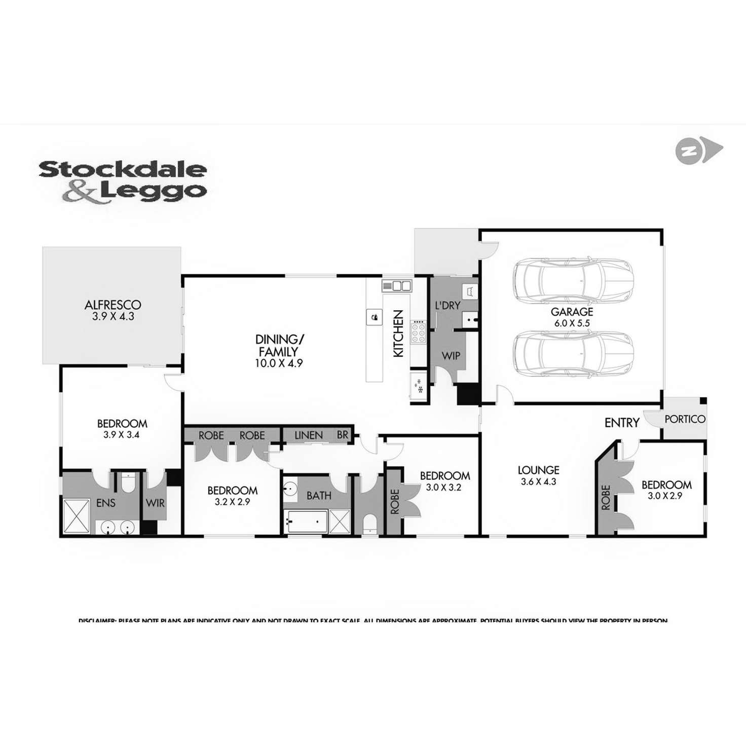 Floorplan of Homely house listing, 12 Newfields Drive, Drysdale VIC 3222