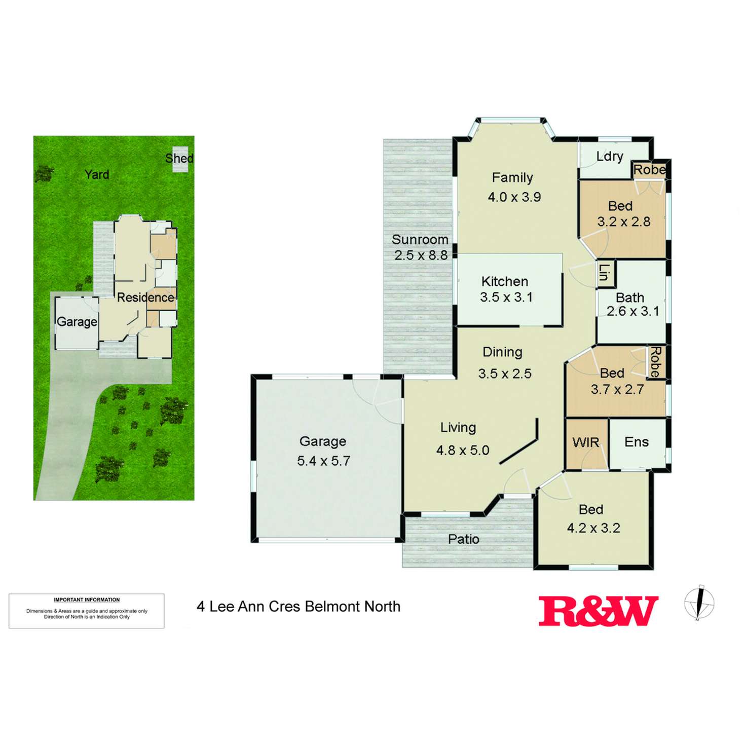 Floorplan of Homely house listing, 4 Lee Ann Crescent, Belmont NSW 2280