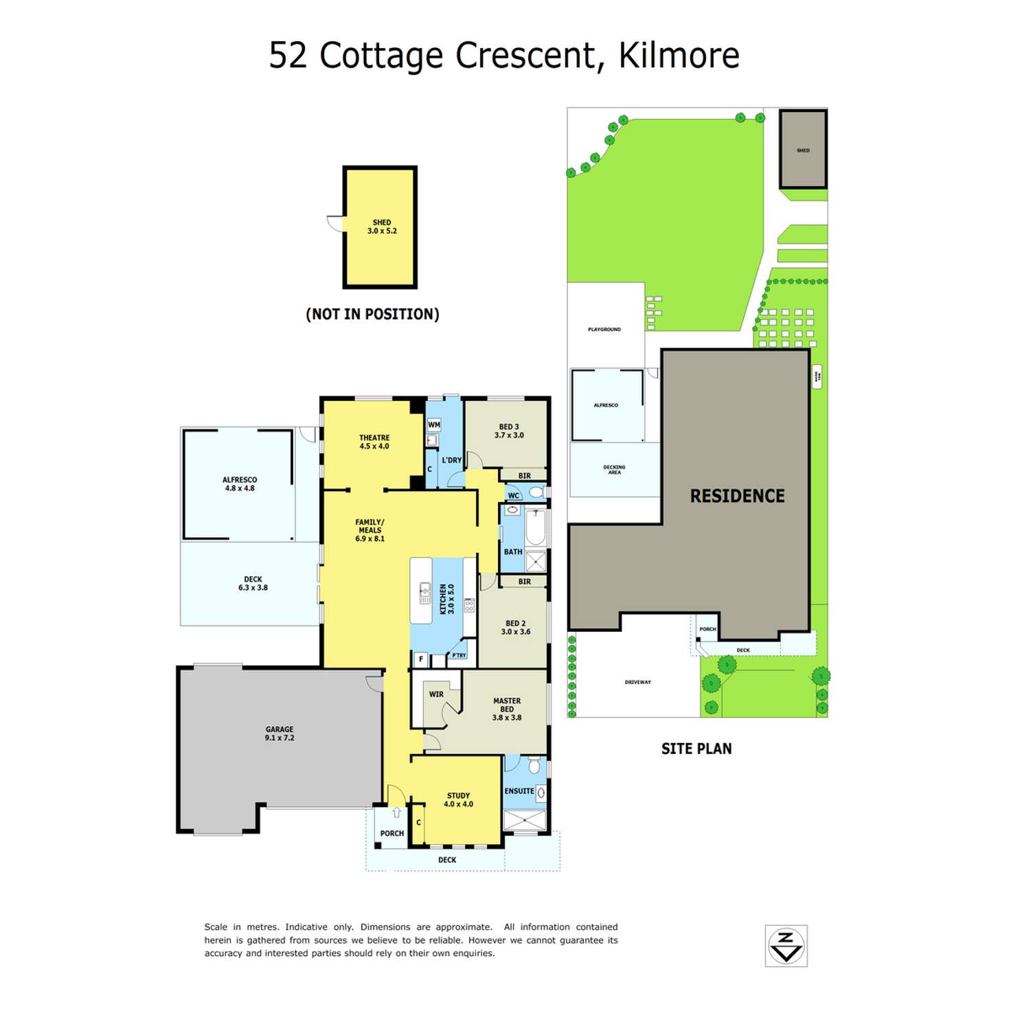 Floorplan of Homely house listing, 52 Cottage Crescent, Kilmore VIC 3764
