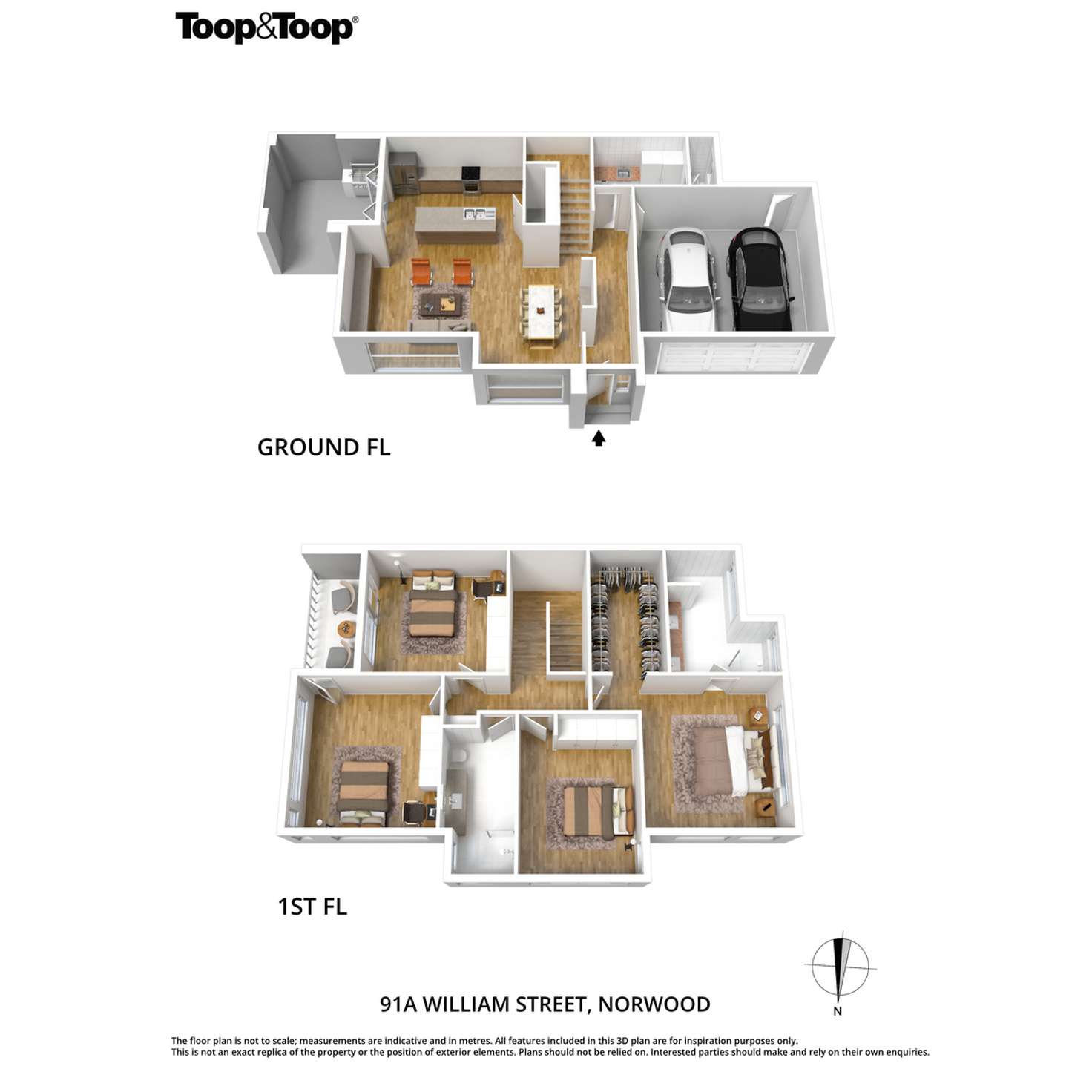 Floorplan of Homely house listing, 91A William Street, Norwood SA 5067