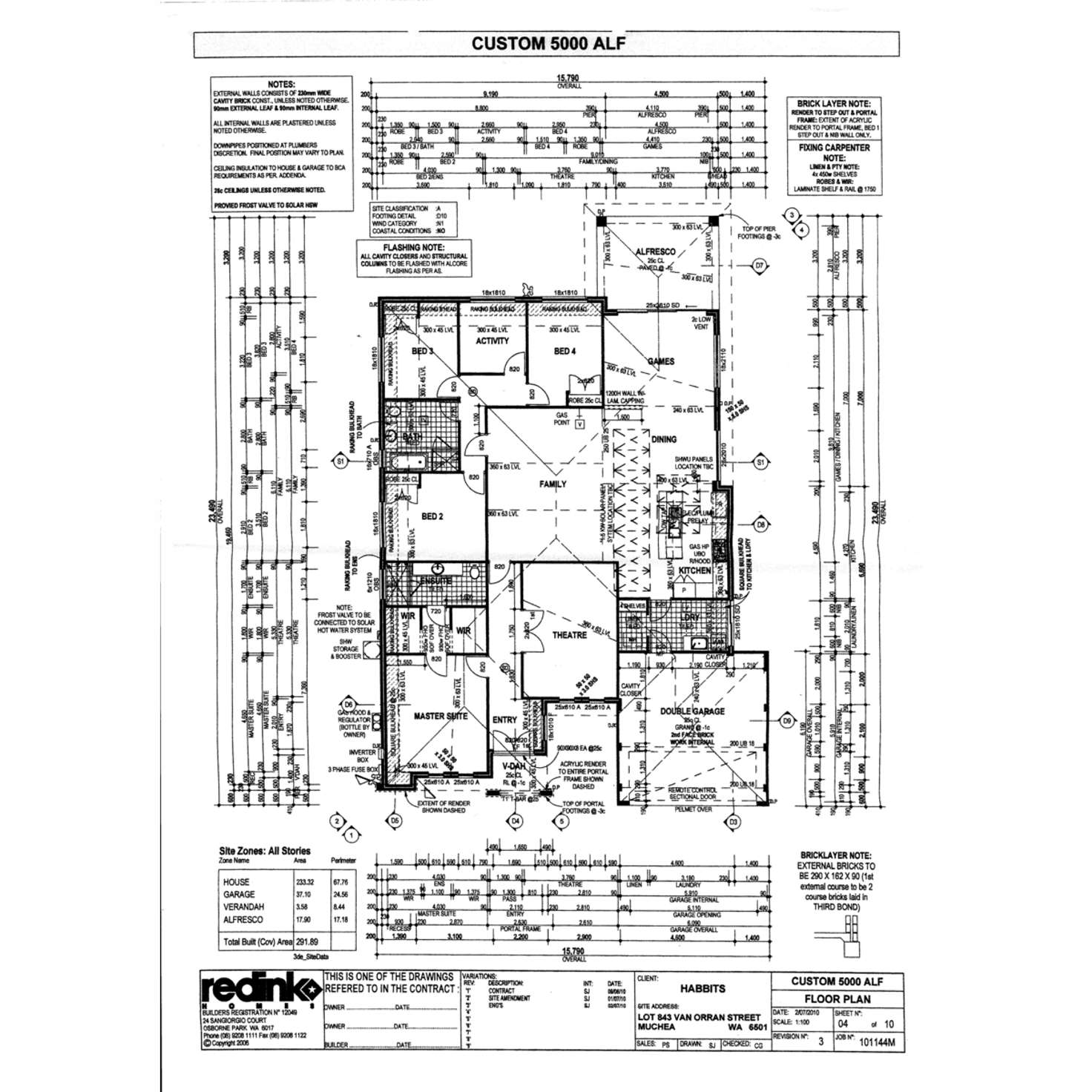 Floorplan of Homely acreageSemiRural listing, 13 Van Ooran Street, Muchea WA 6501