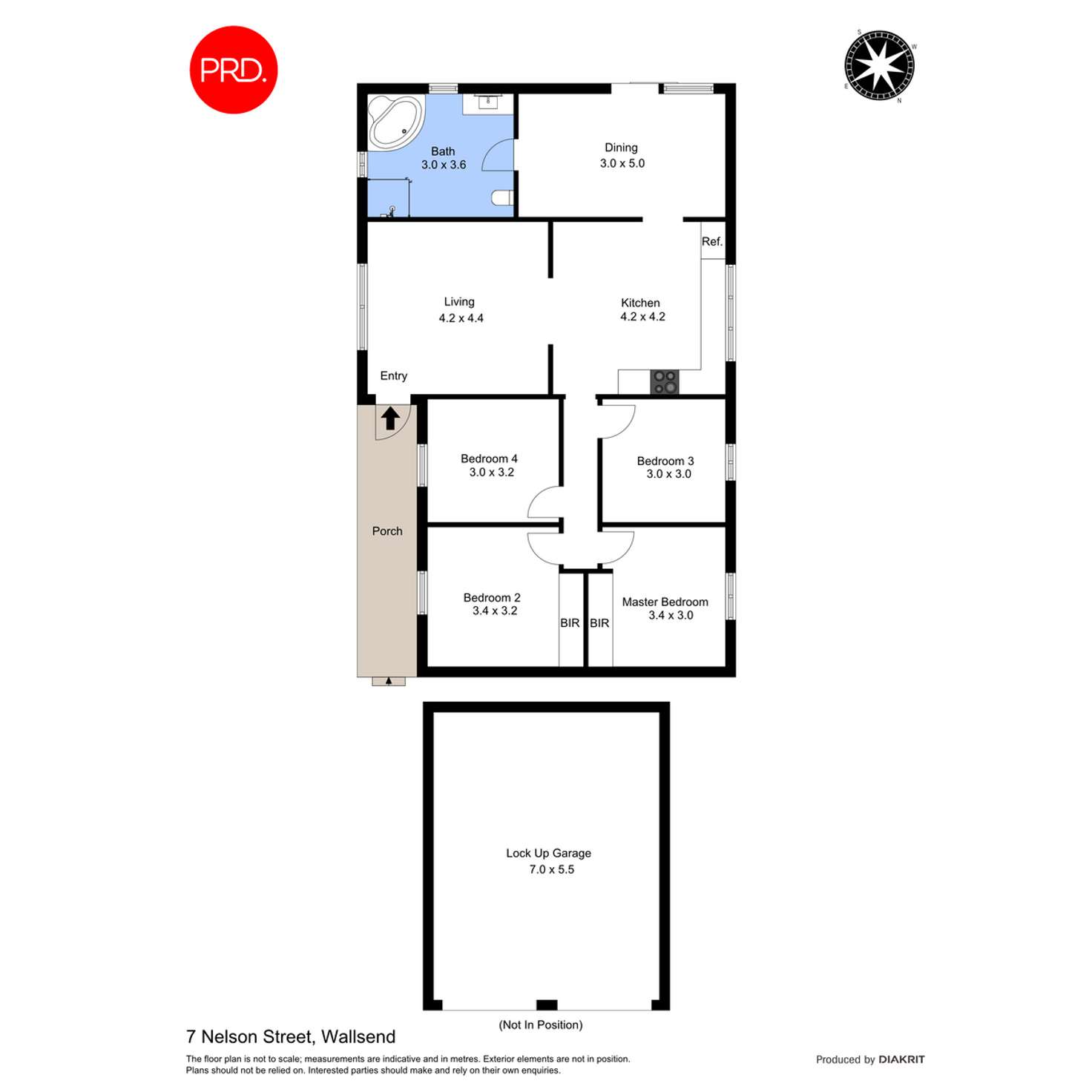 Floorplan of Homely house listing, 7 Nelson Street, Wallsend NSW 2287