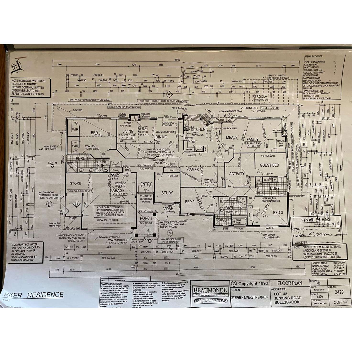 Floorplan of Homely house listing, 107 Jenkins Road, Bullsbrook WA 6084