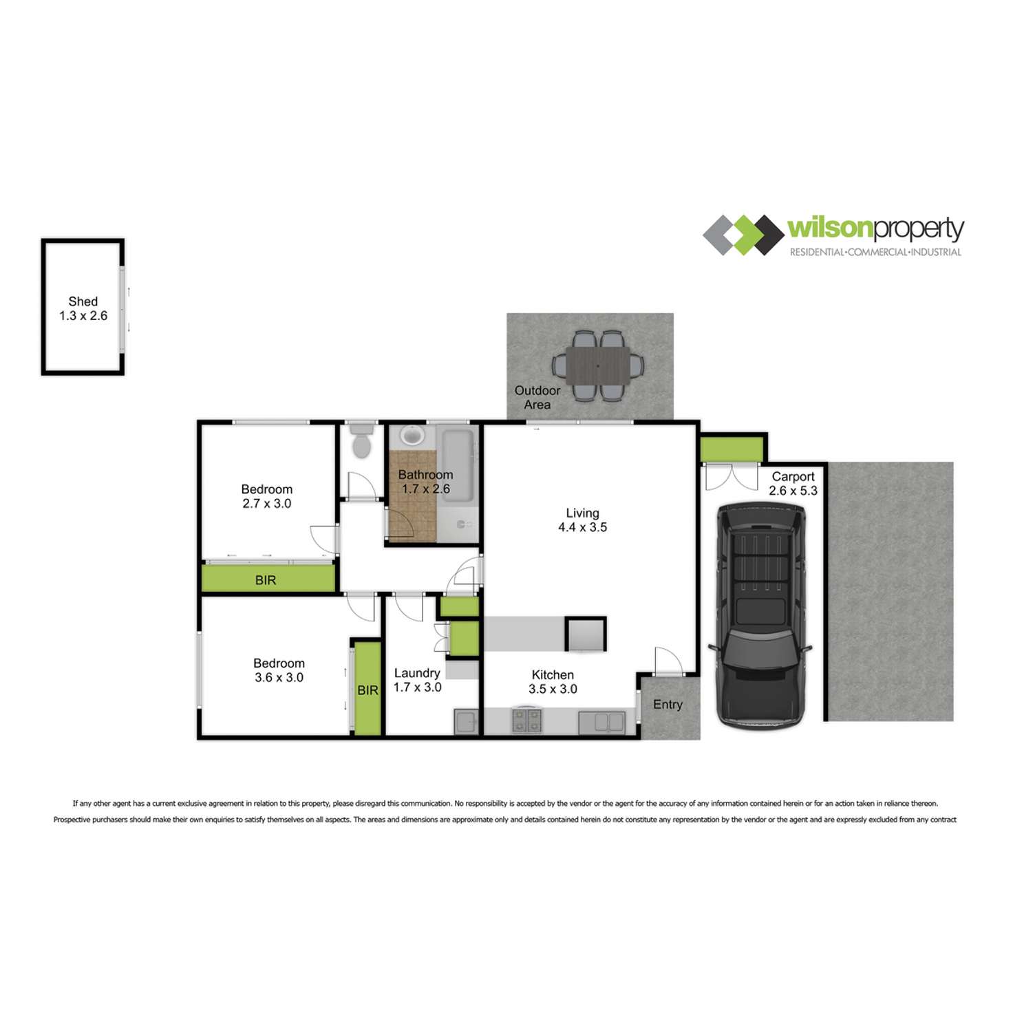 Floorplan of Homely unit listing, 3/26 McMillan Street, Traralgon VIC 3844