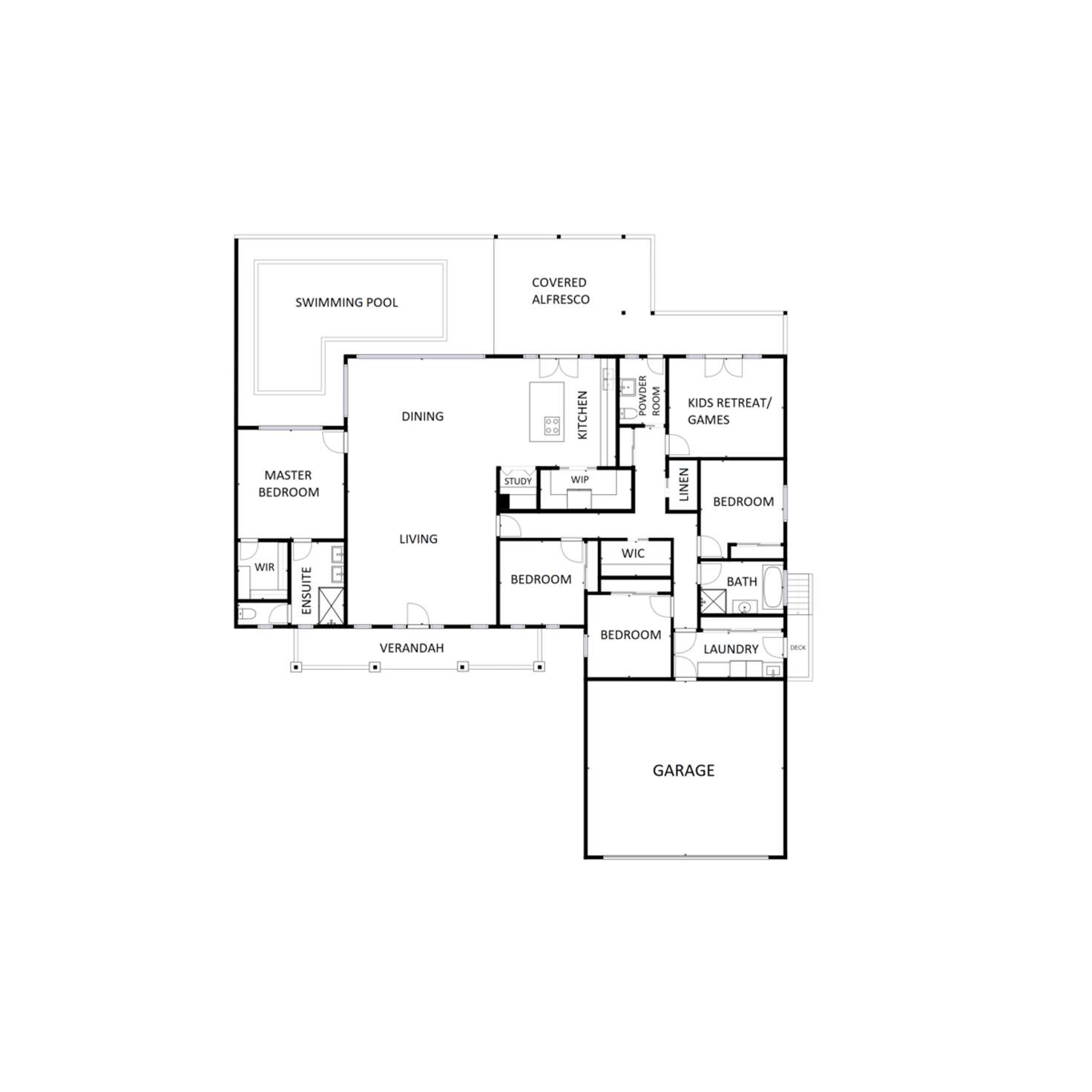 Floorplan of Homely house listing, 534 Affleck Street, Albury NSW 2640