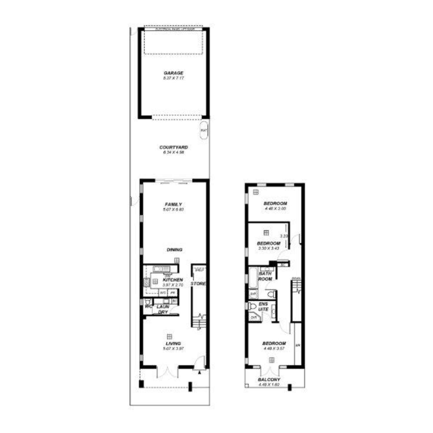 Floorplan of Homely house listing, 21 Swans Place, Woodville SA 5011