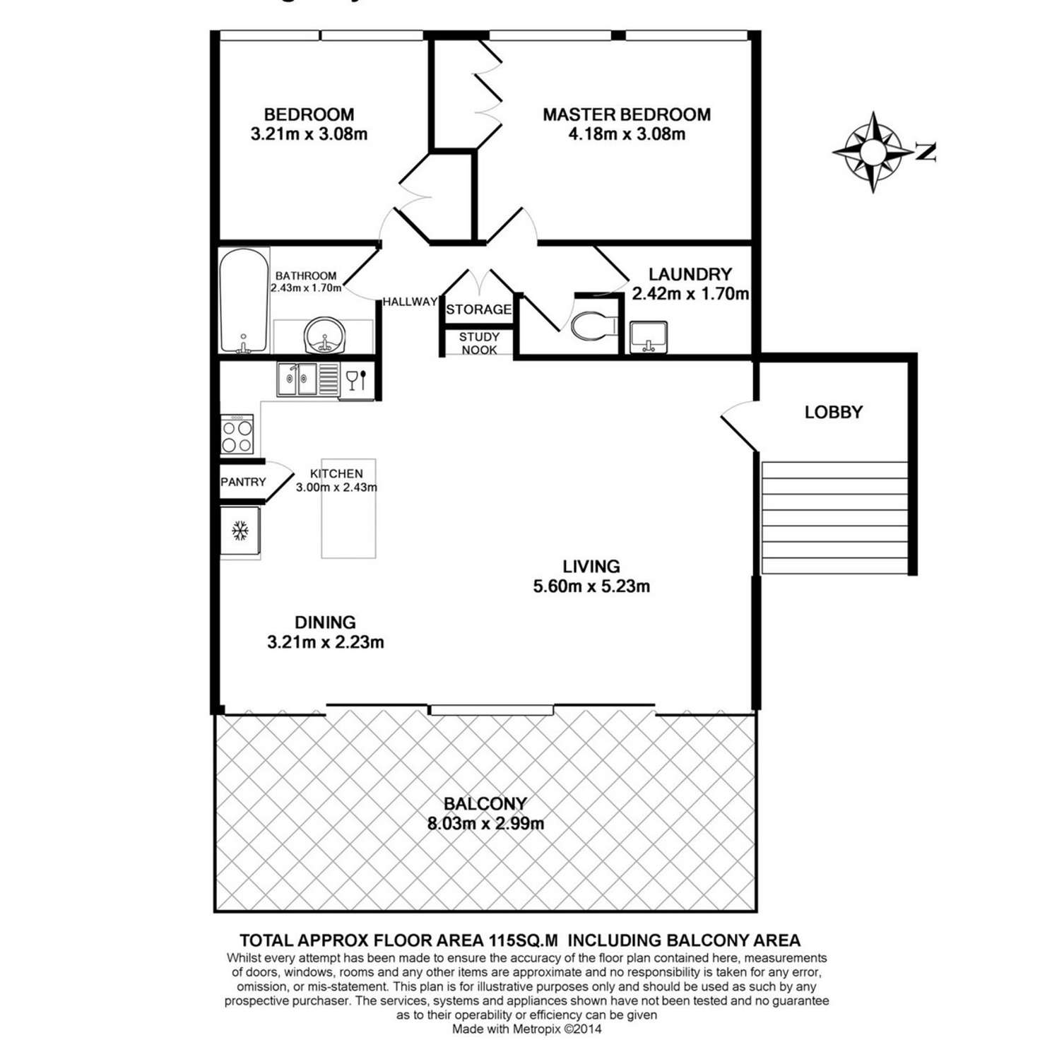 Floorplan of Homely unit listing, 16/111 Rio Vista Boulevard, Broadbeach Waters QLD 4218