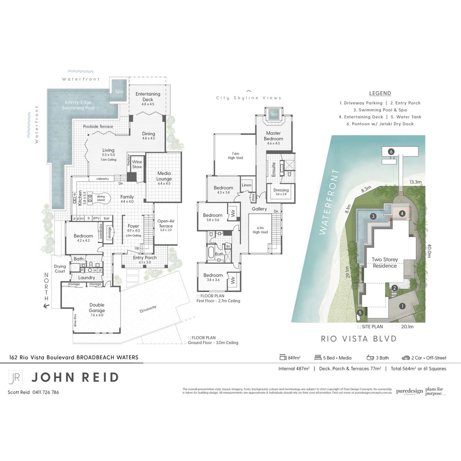 Floorplan of Homely house listing, 162 Rio Vista Boulevard, Broadbeach Waters QLD 4218