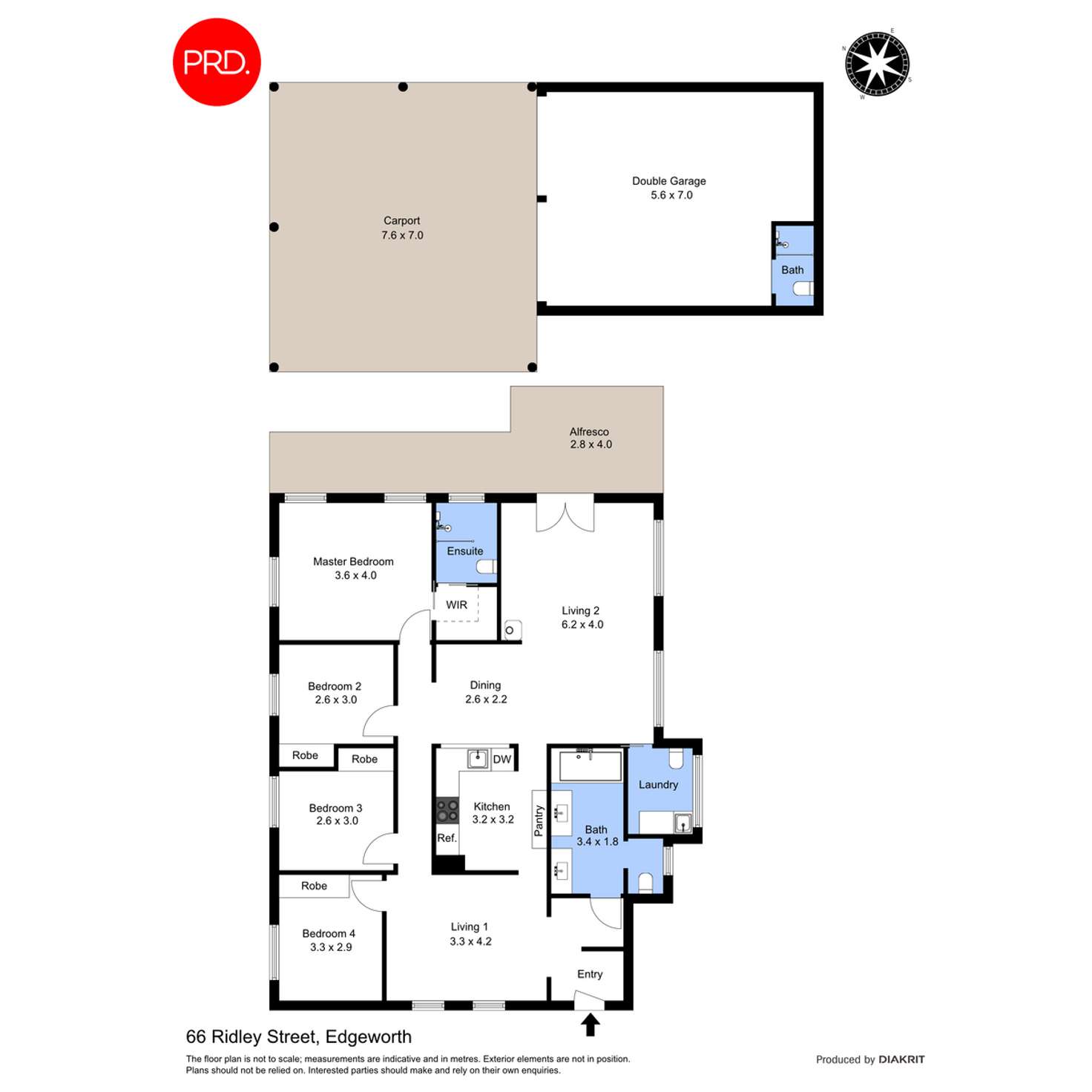 Floorplan of Homely house listing, 66 Ridley Street, Edgeworth NSW 2285