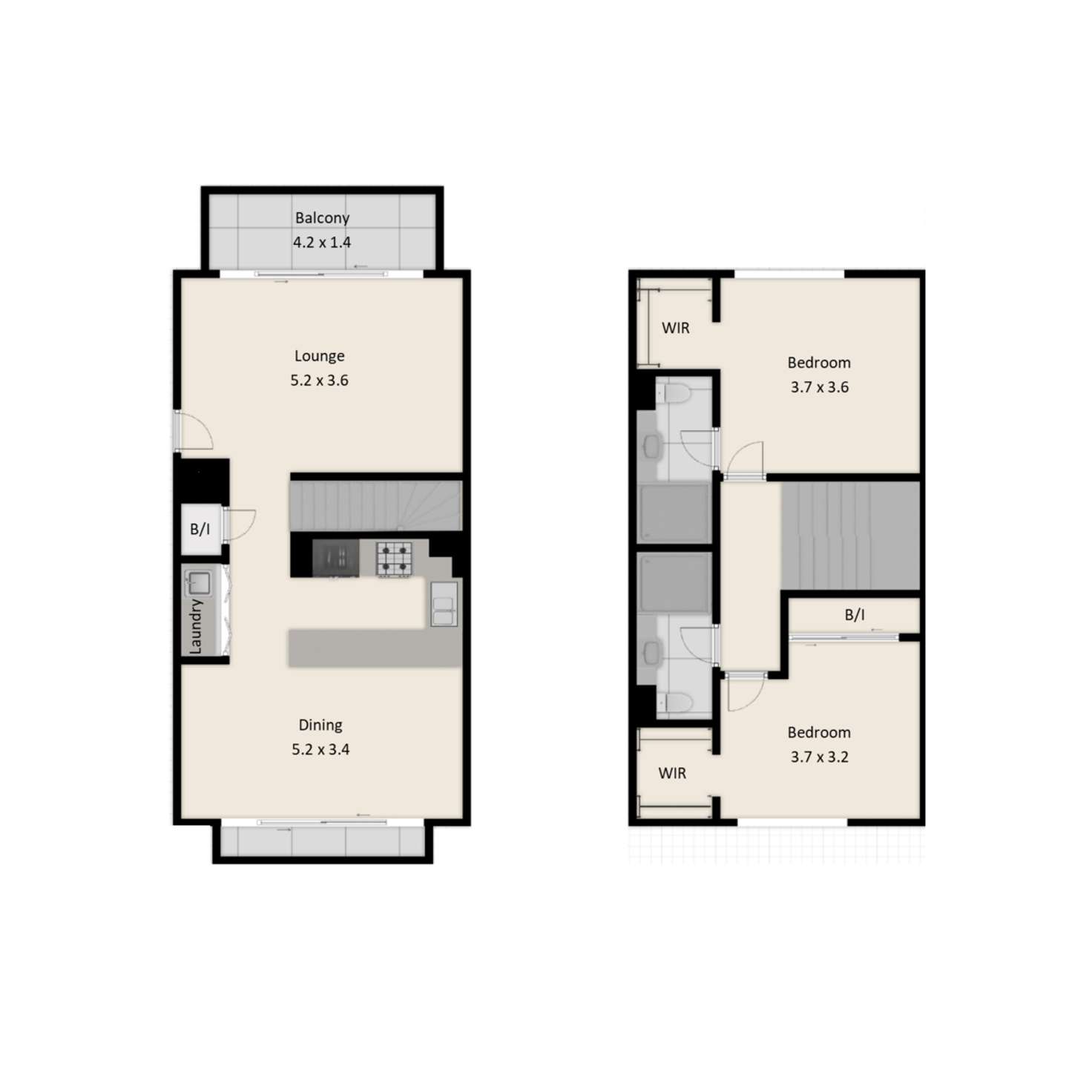 Floorplan of Homely apartment listing, 14/331 Gregory Terrace, Spring Hill QLD 4000