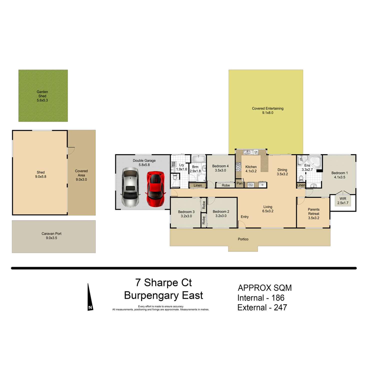 Floorplan of Homely house listing, 7-11 Sharpe Court, Burpengary East QLD 4505