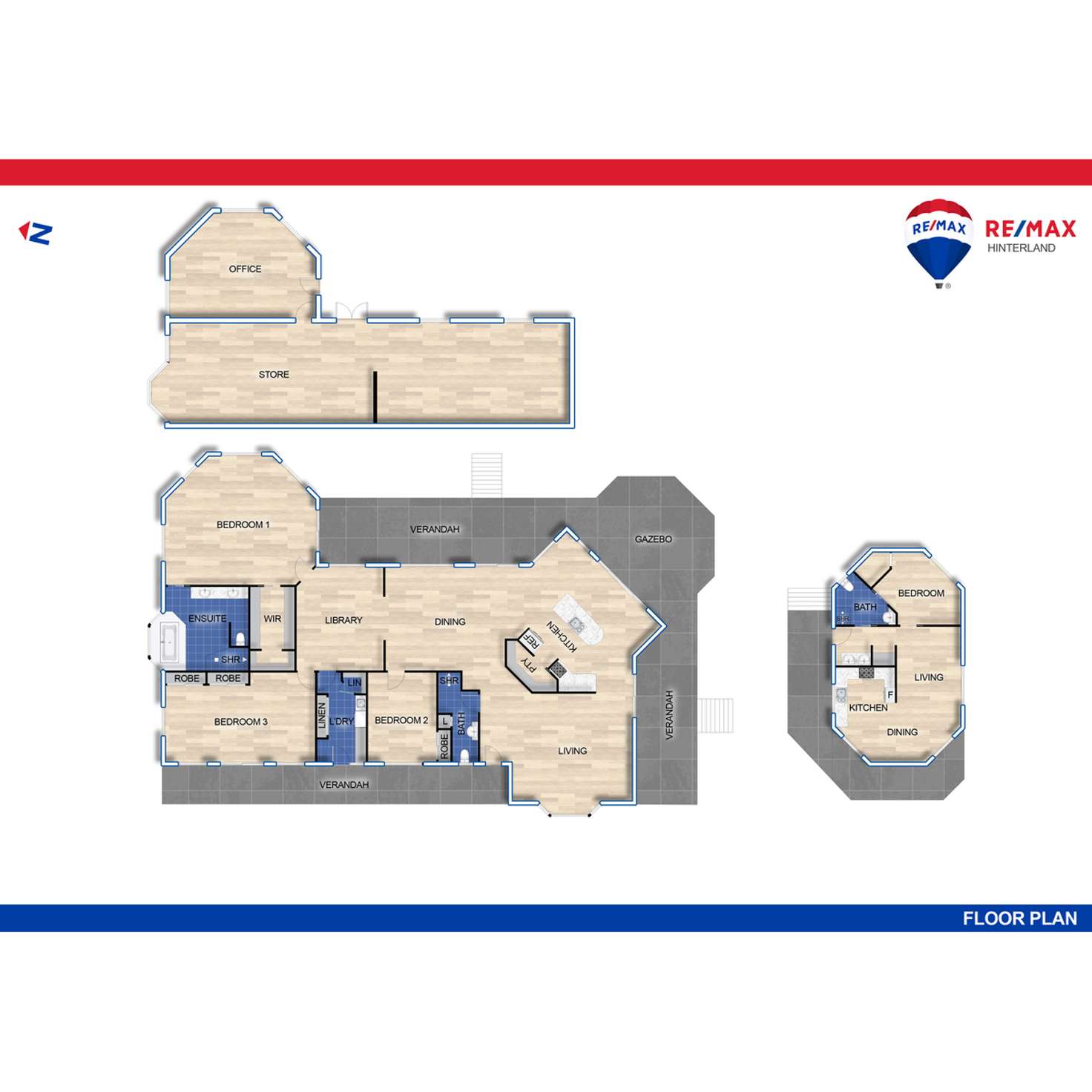 Floorplan of Homely house listing, 63 Bytheway Lane, Curramore QLD 4552