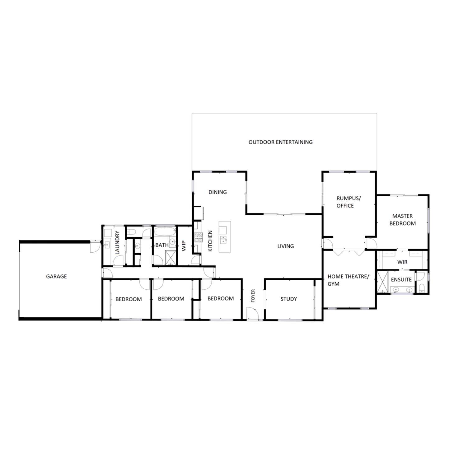 Floorplan of Homely house listing, 14 Chervil Place, Baranduda VIC 3691
