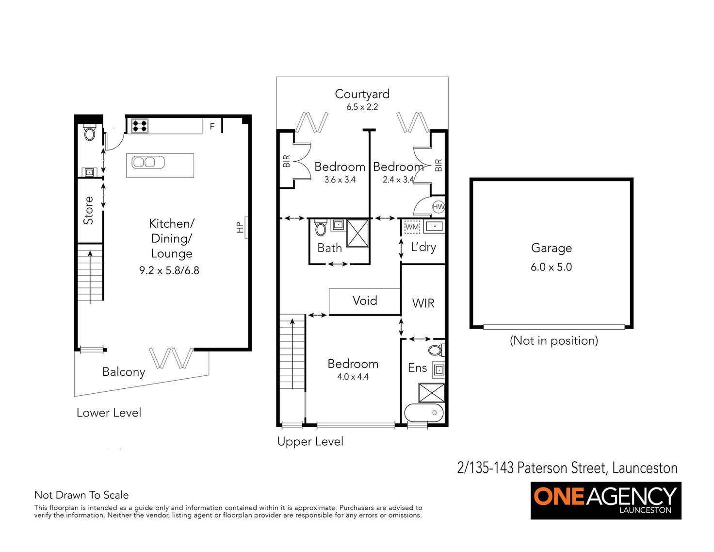 Floorplan of Homely apartment listing, 2/135 Paterson Street, Launceston TAS 7250
