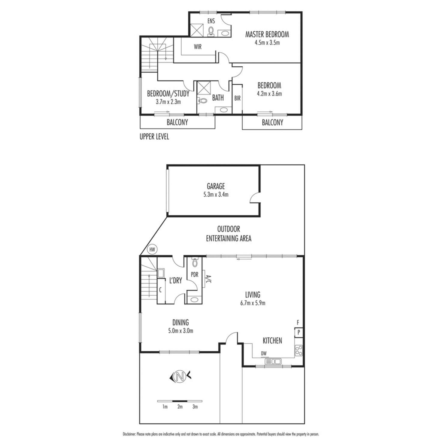 Floorplan of Homely townhouse listing, 2A Piper Street, Fawkner VIC 3060