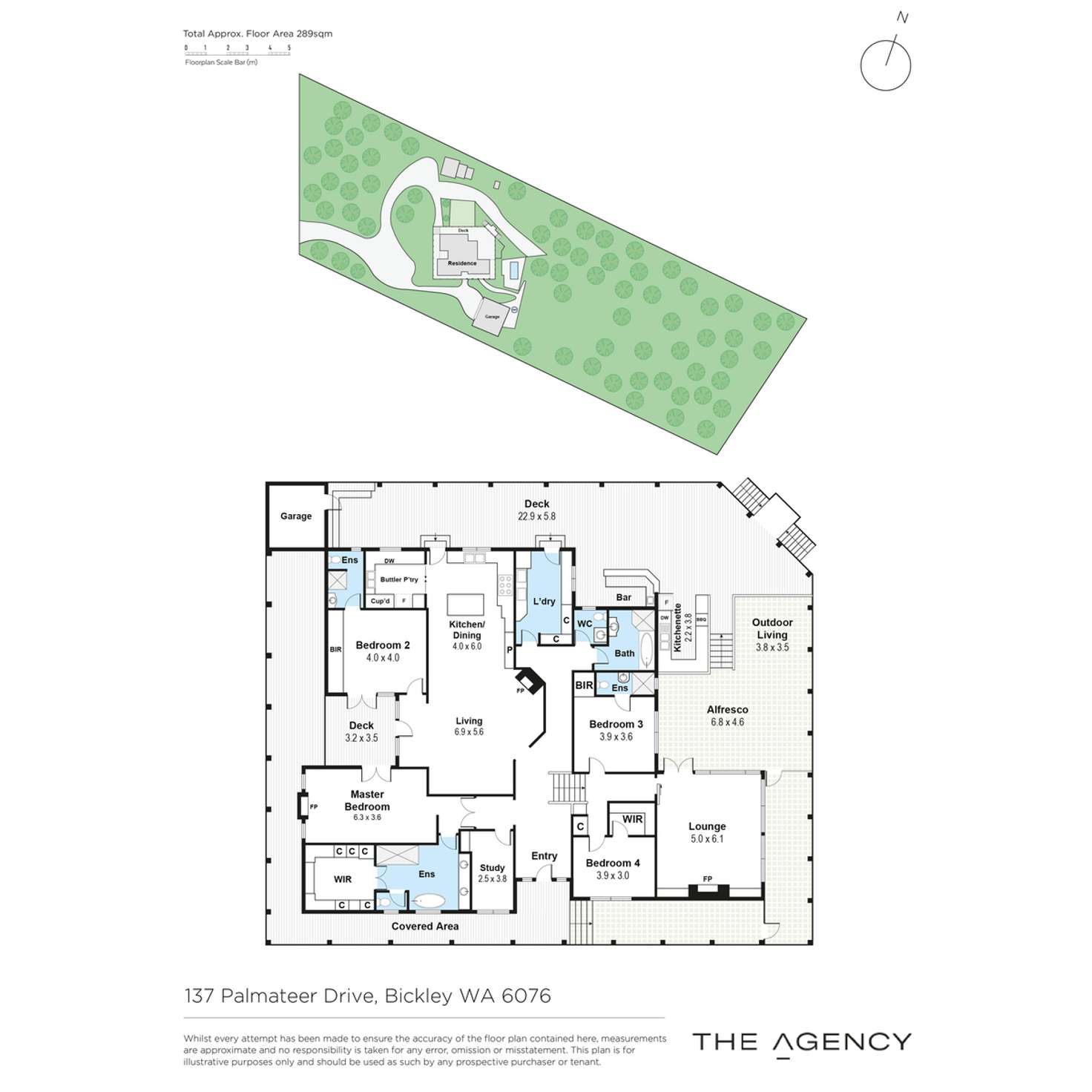 Floorplan of Homely house listing, 137 Palmateer Drive, Bickley WA 6076