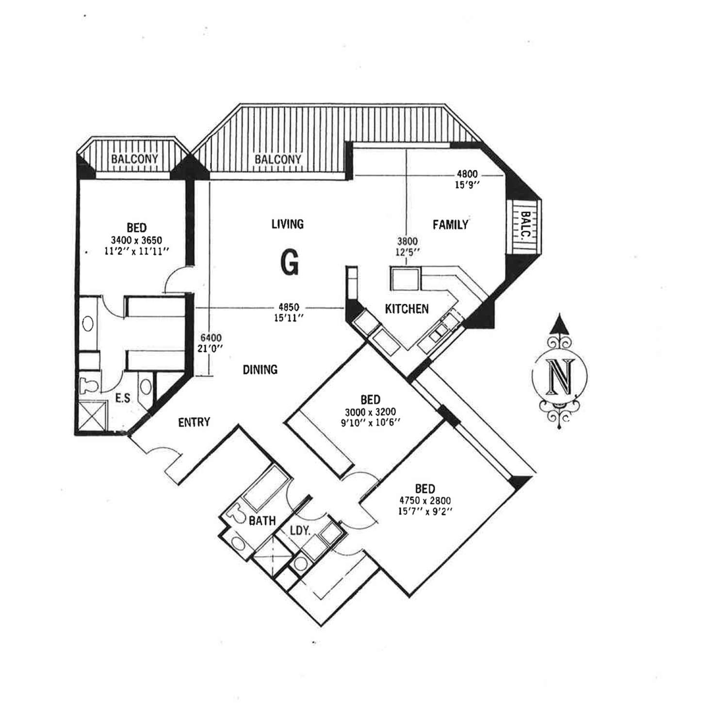 Floorplan of Homely apartment listing, 160/8 Admiralty Drive, Paradise Waters QLD 4217