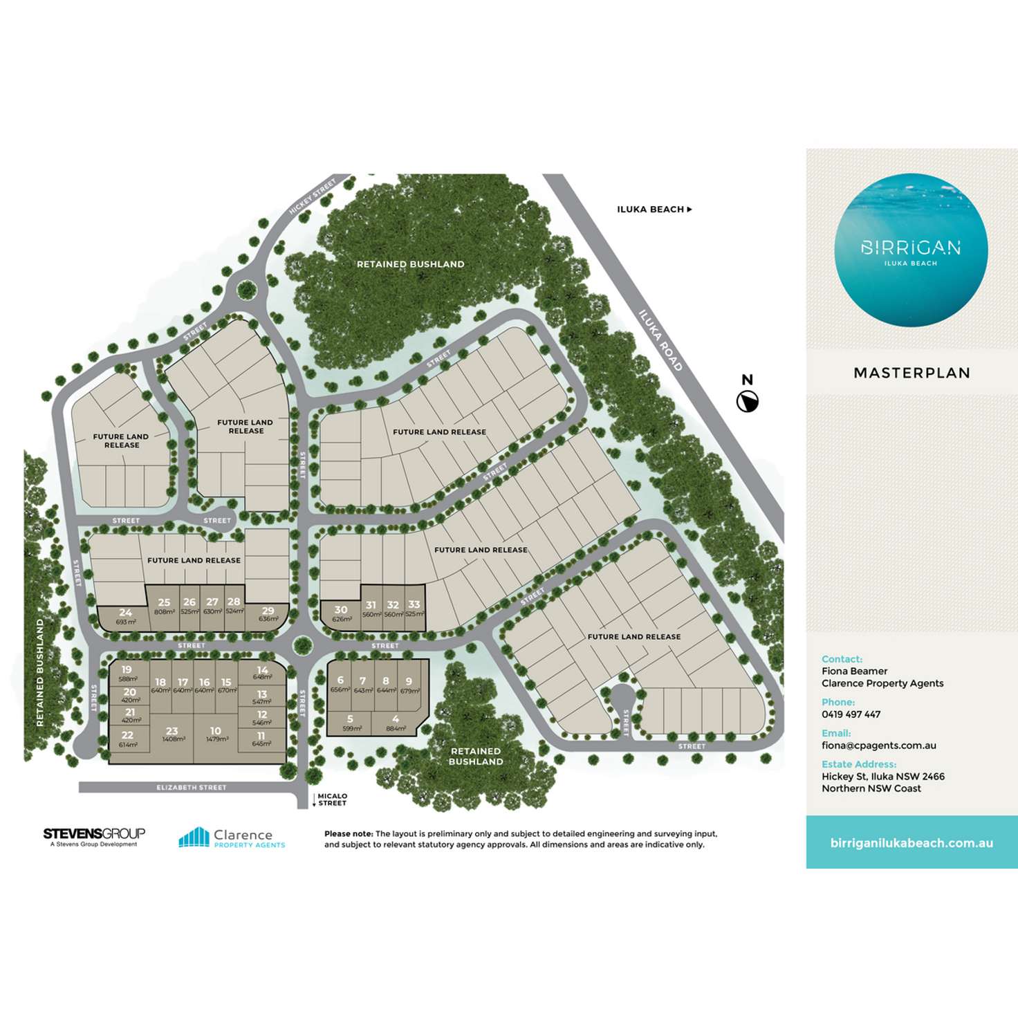 Floorplan of Homely residentialLand listing, LOT 99 Hickey Street, Iluka NSW 2466