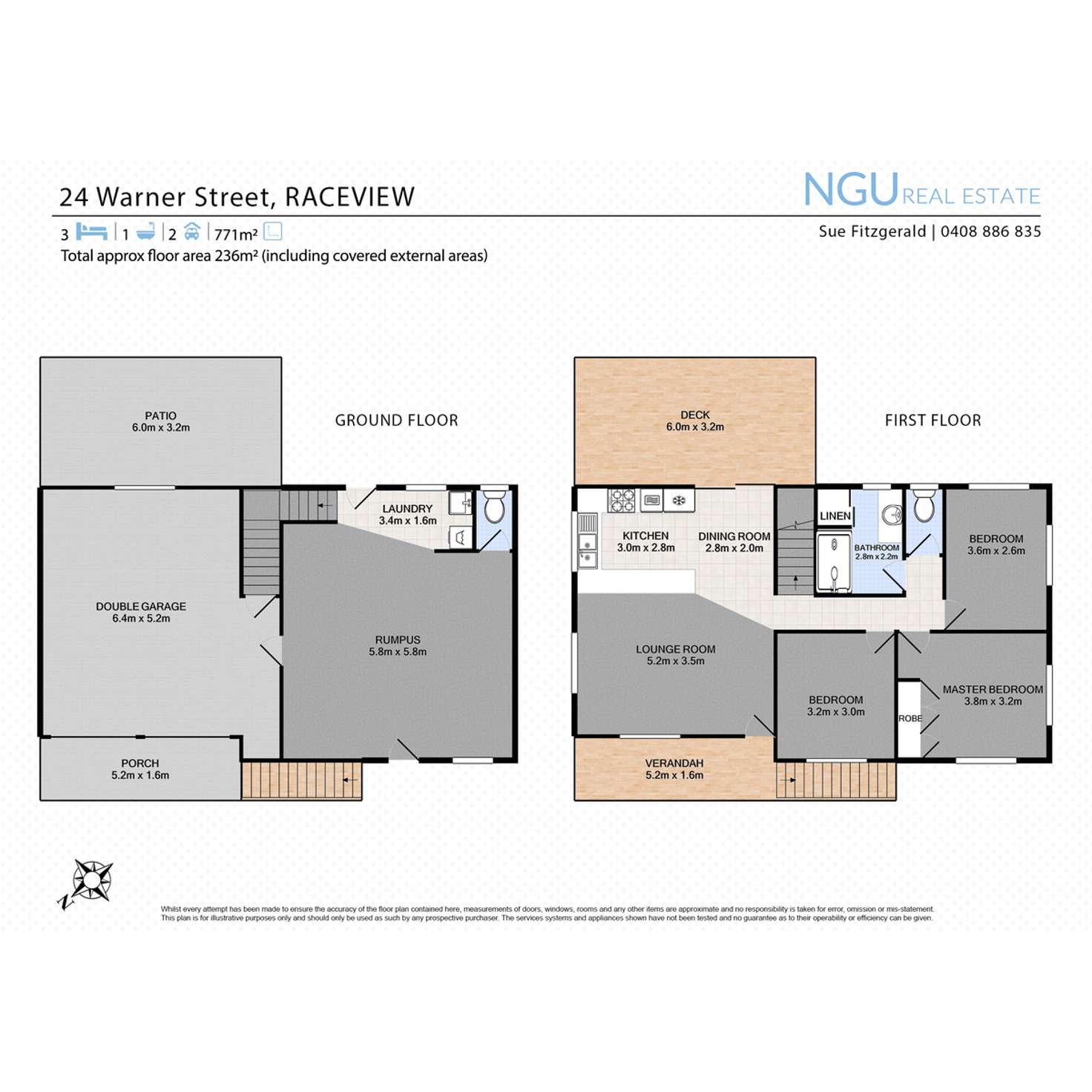 Floorplan of Homely house listing, 24 Warner Street, Raceview QLD 4305