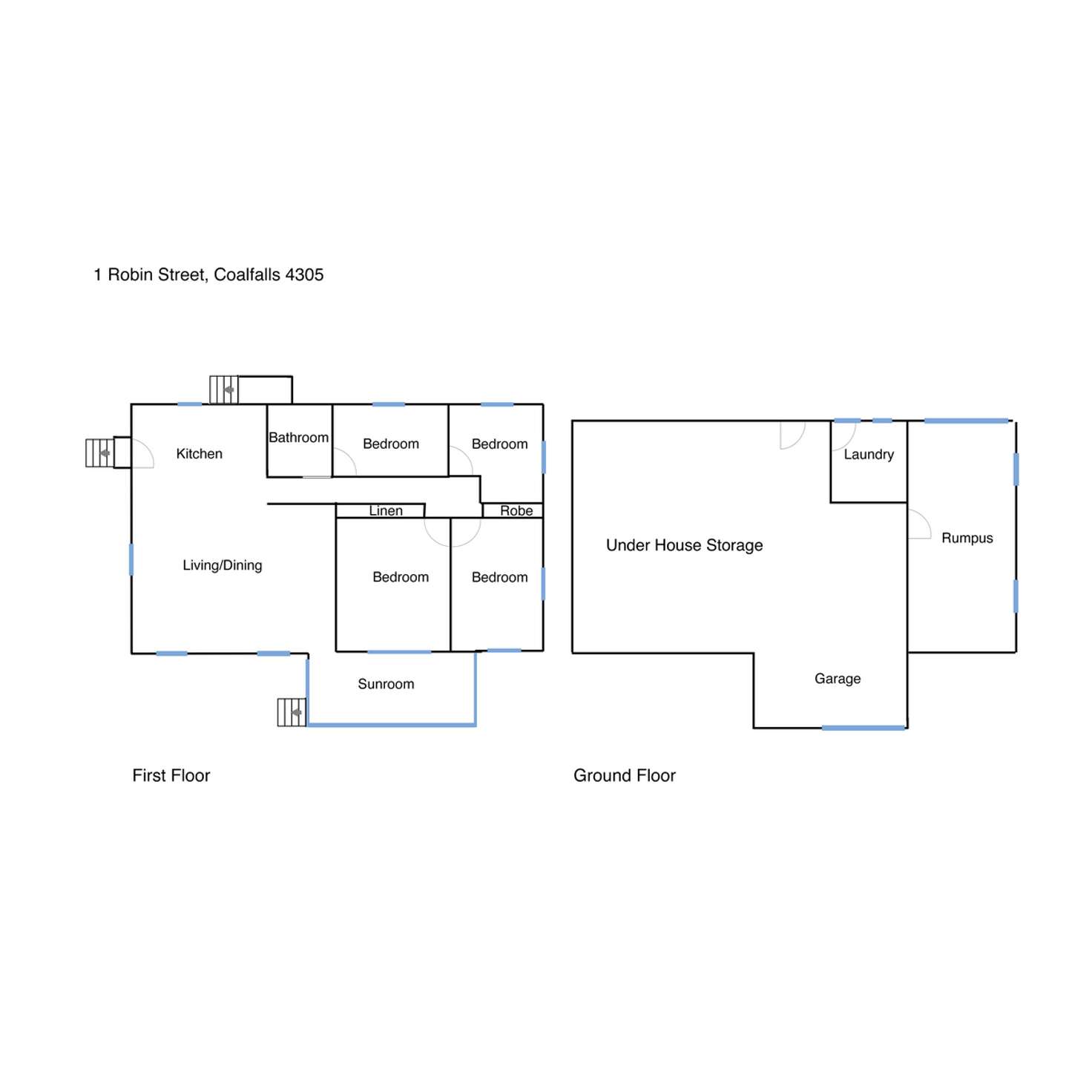 Floorplan of Homely house listing, 1 Robin Street, Coalfalls QLD 4305