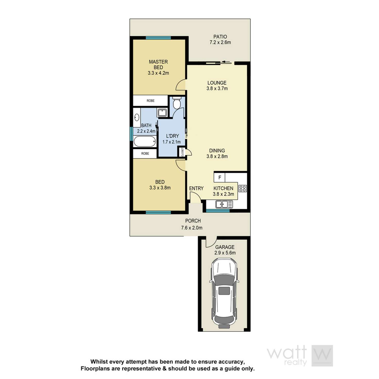 Floorplan of Homely townhouse listing, 15/16 Stay Place, Carseldine QLD 4034