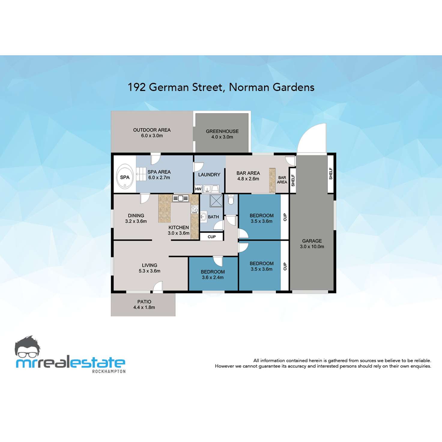 Floorplan of Homely house listing, 192 German Street, Norman Gardens QLD 4701