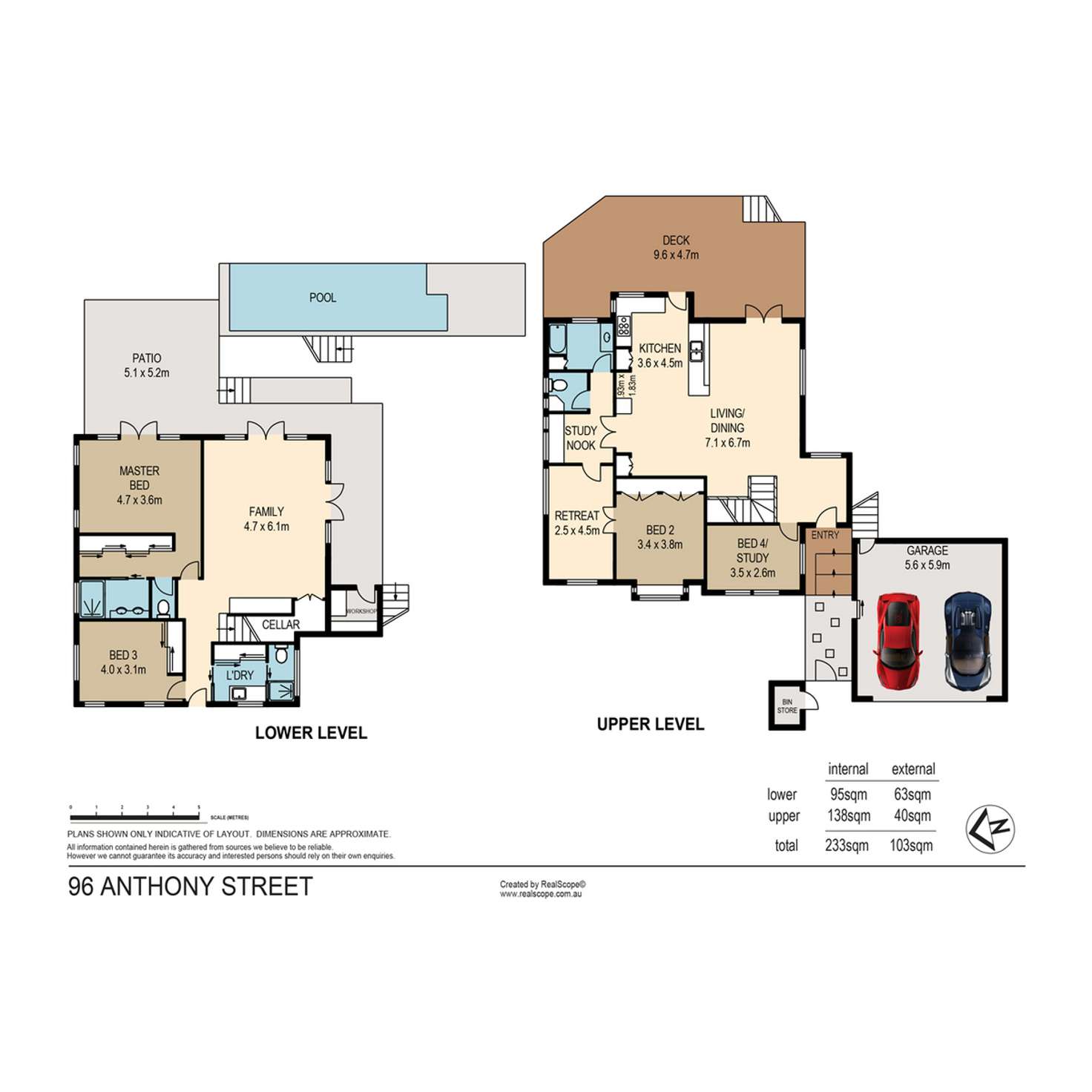 Floorplan of Homely house listing, 96 Anthony Street, Ascot QLD 4007