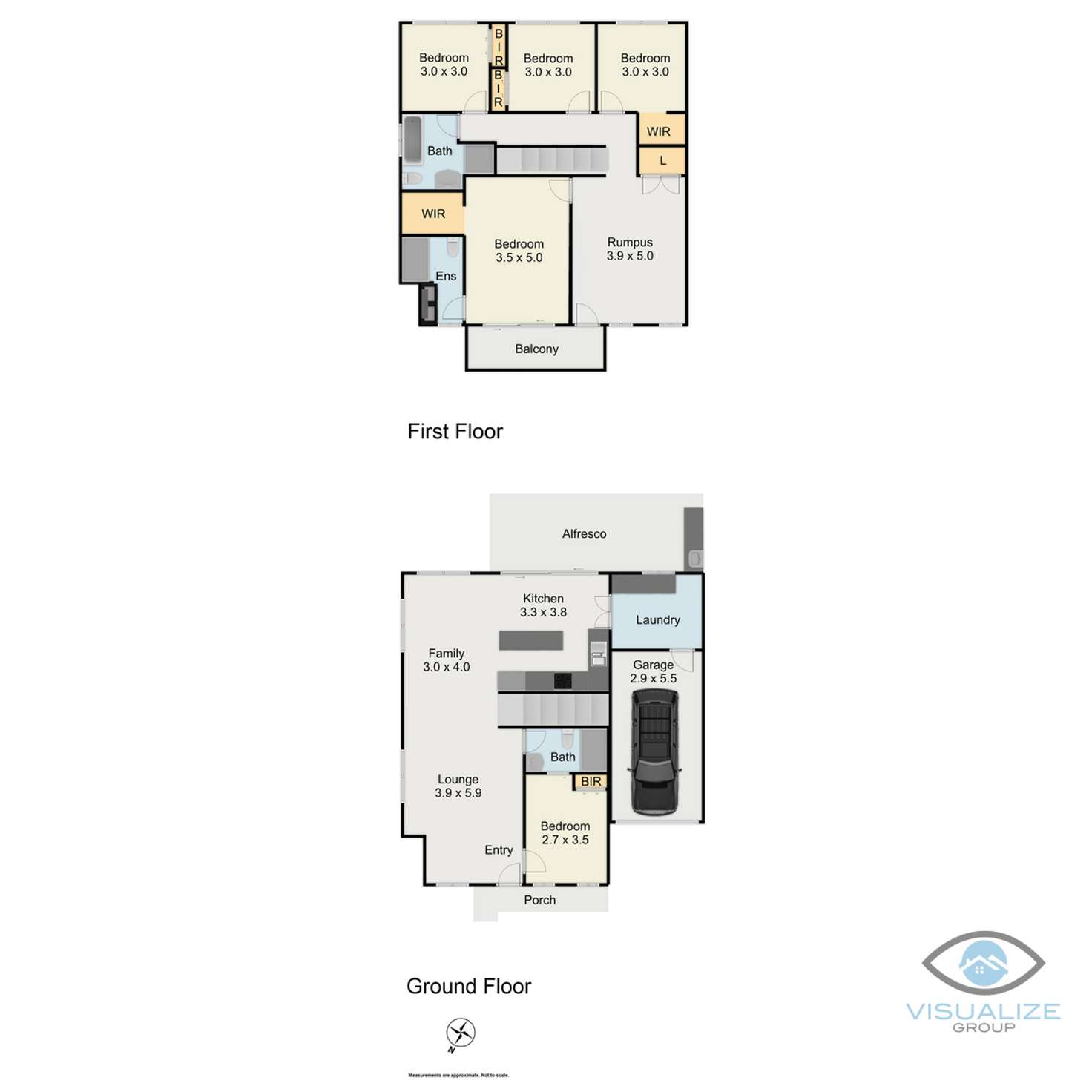 Floorplan of Homely semiDetached listing, 26 Sandra Street, Riverstone NSW 2765