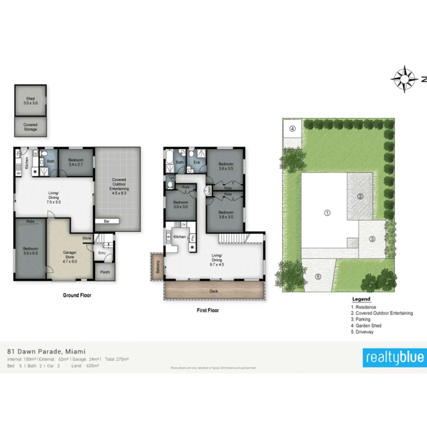 Floorplan of Homely house listing, 81 Dawn Parade, Miami QLD 4220