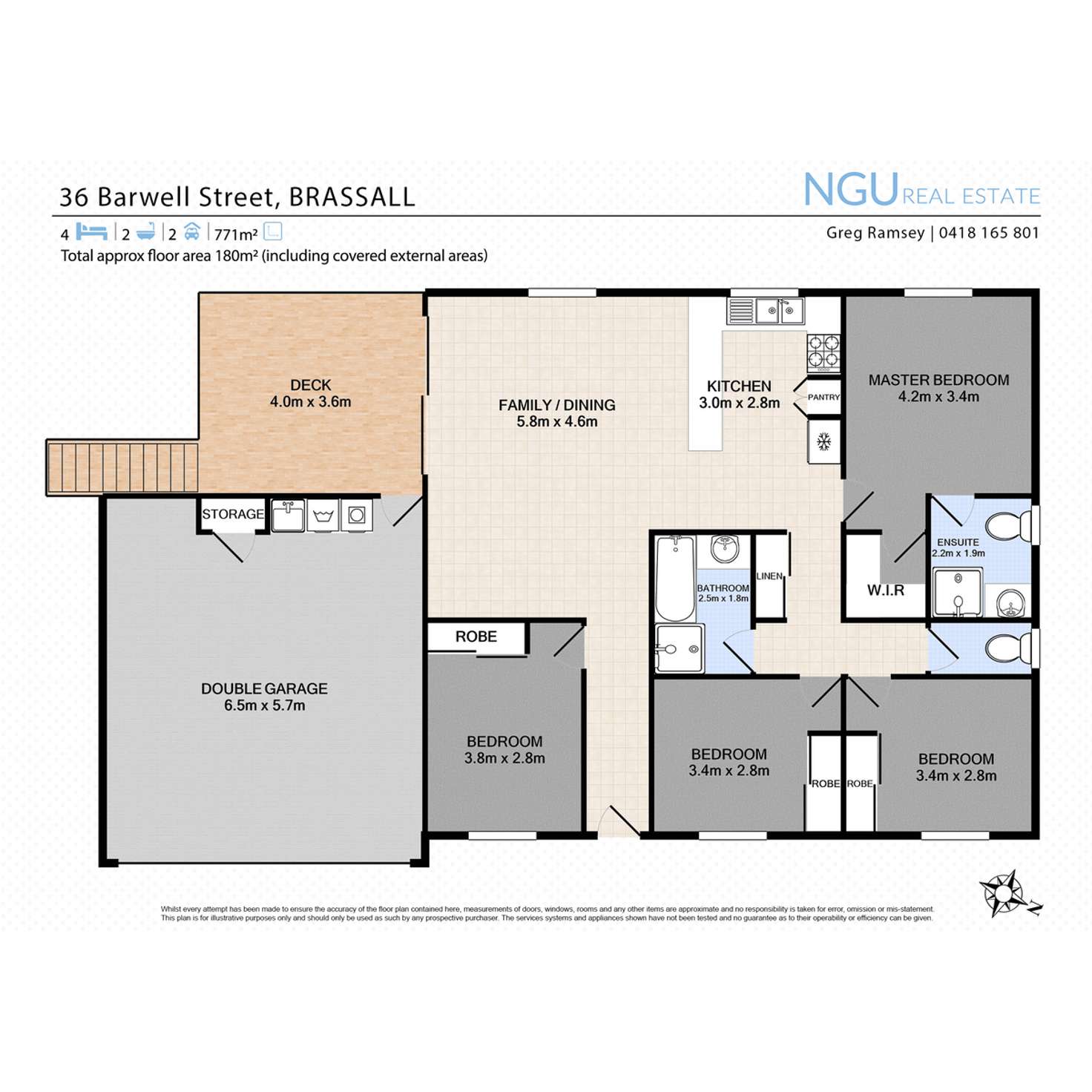 Floorplan of Homely house listing, 36 Barwell Street, Brassall QLD 4305