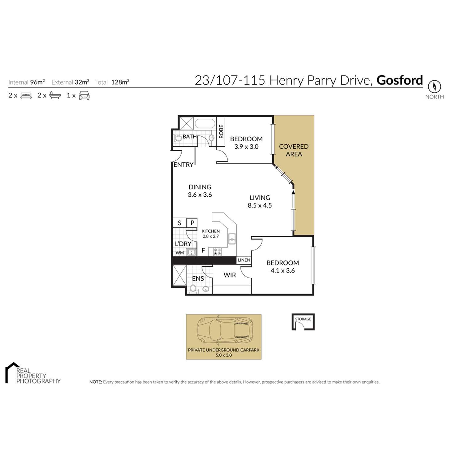 Floorplan of Homely apartment listing, 23/107-115 Henry Parry Drive, Gosford NSW 2250