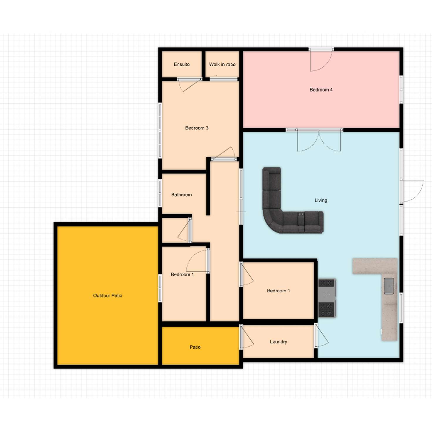 Floorplan of Homely house listing, 37 Gannet Street, Kewarra Beach QLD 4879