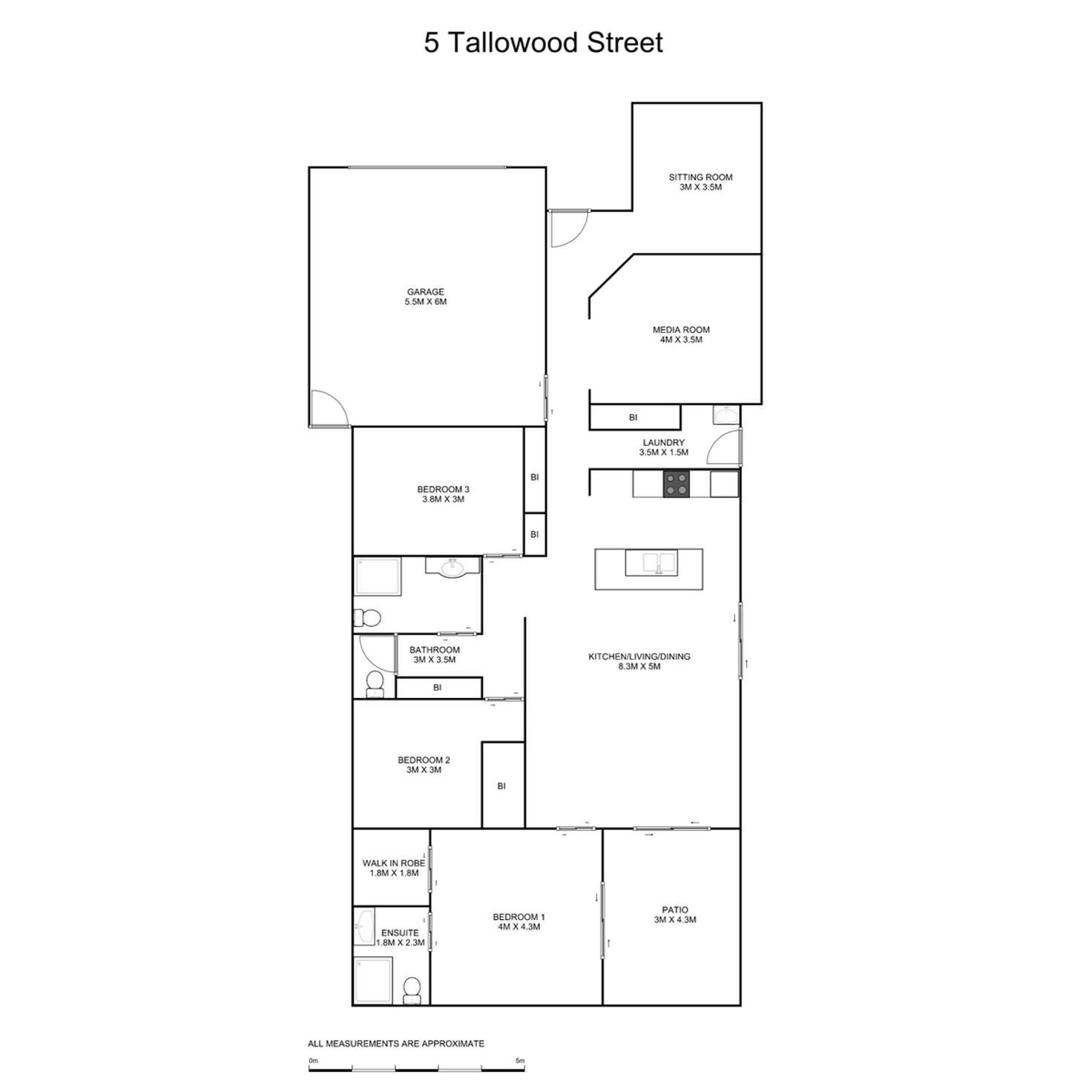 Floorplan of Homely house listing, 5 Tallowood Street, South Grafton NSW 2460