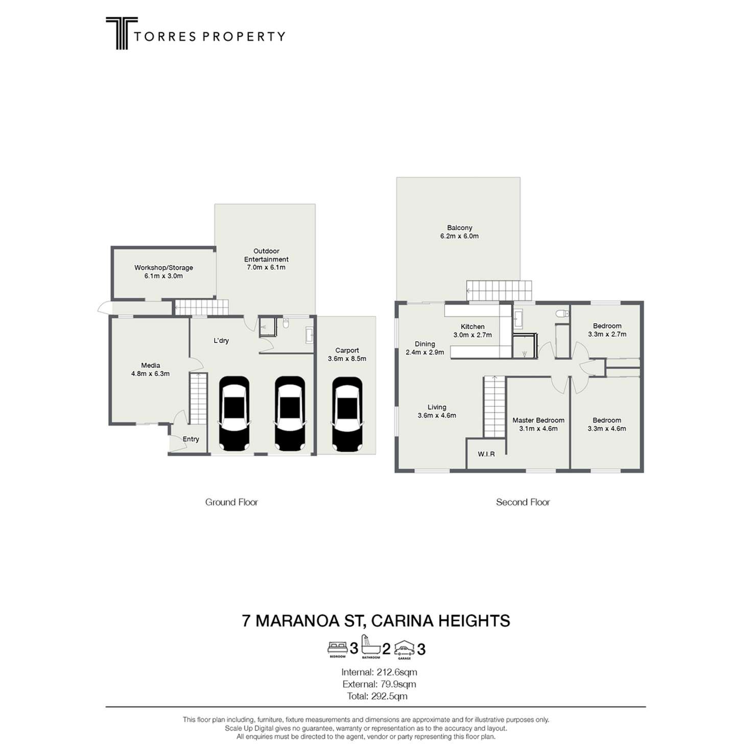 Floorplan of Homely house listing, 7 Maranoa Street, Carina Heights QLD 4152