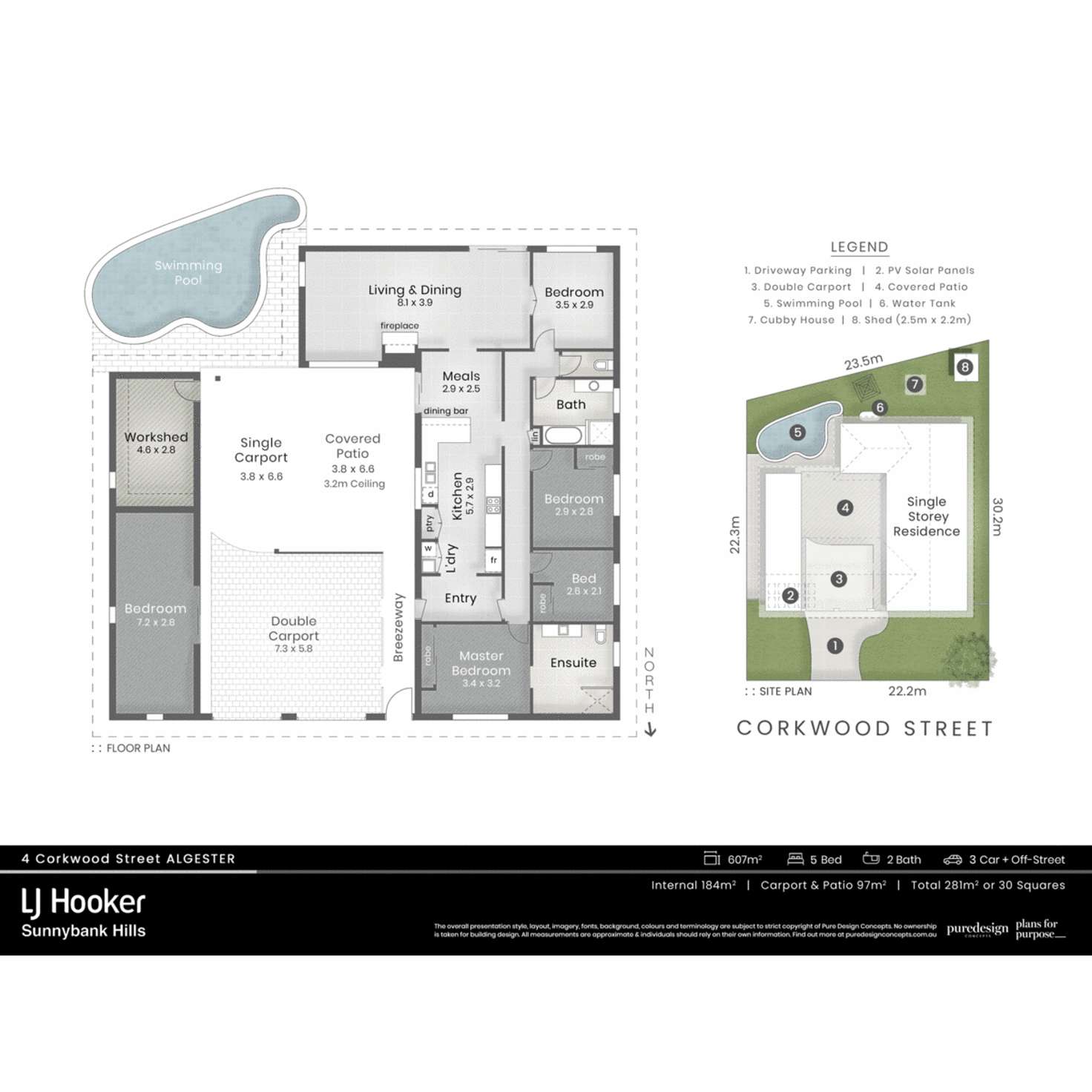 Floorplan of Homely house listing, 4 Corkwood Street, Algester QLD 4115