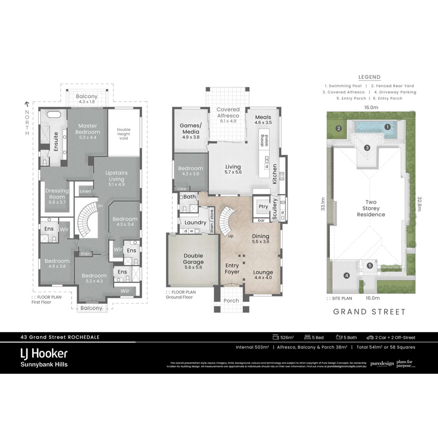 Floorplan of Homely house listing, 43 Grand Street, Rochedale QLD 4123