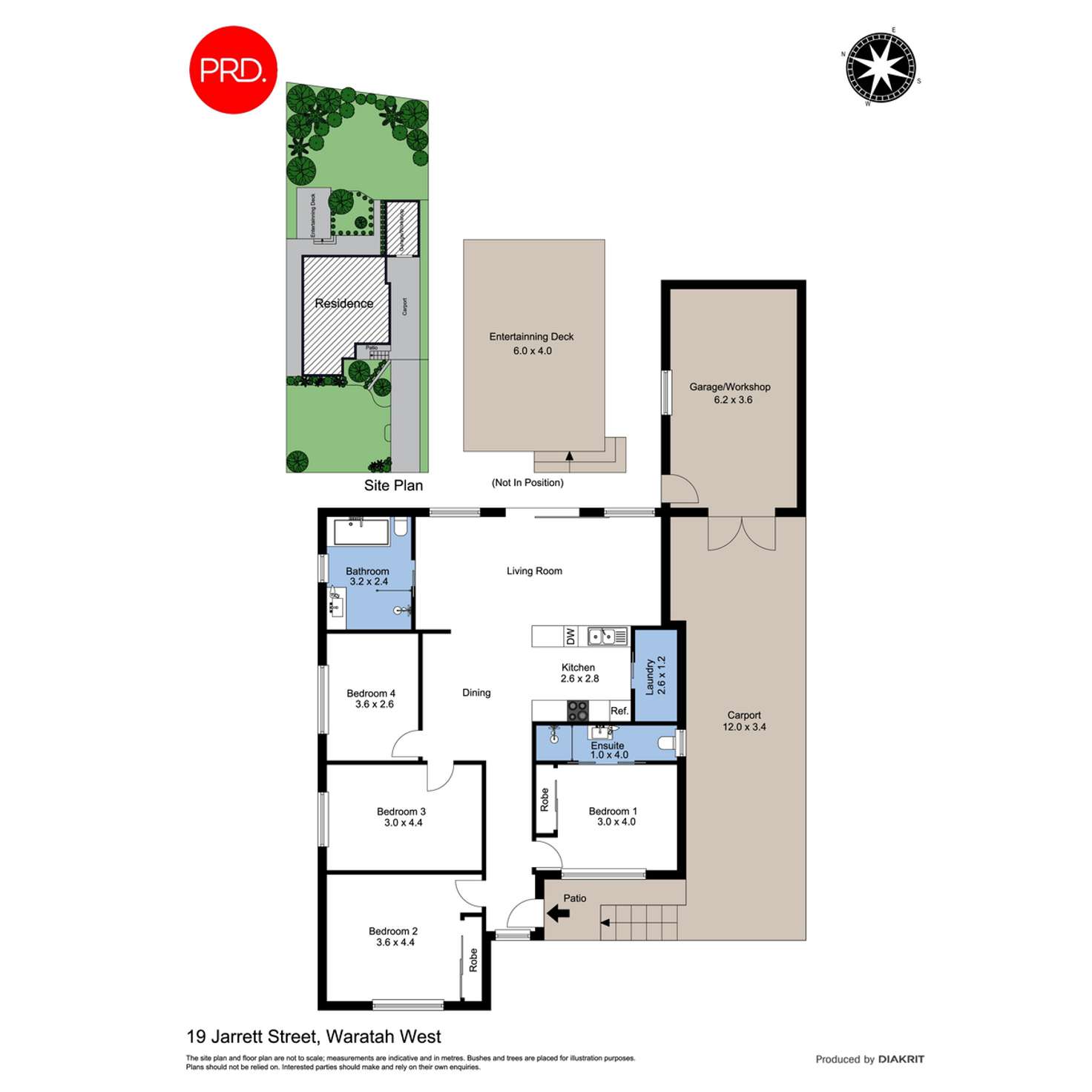 Floorplan of Homely house listing, 19 Jarrett Street, Waratah West NSW 2298