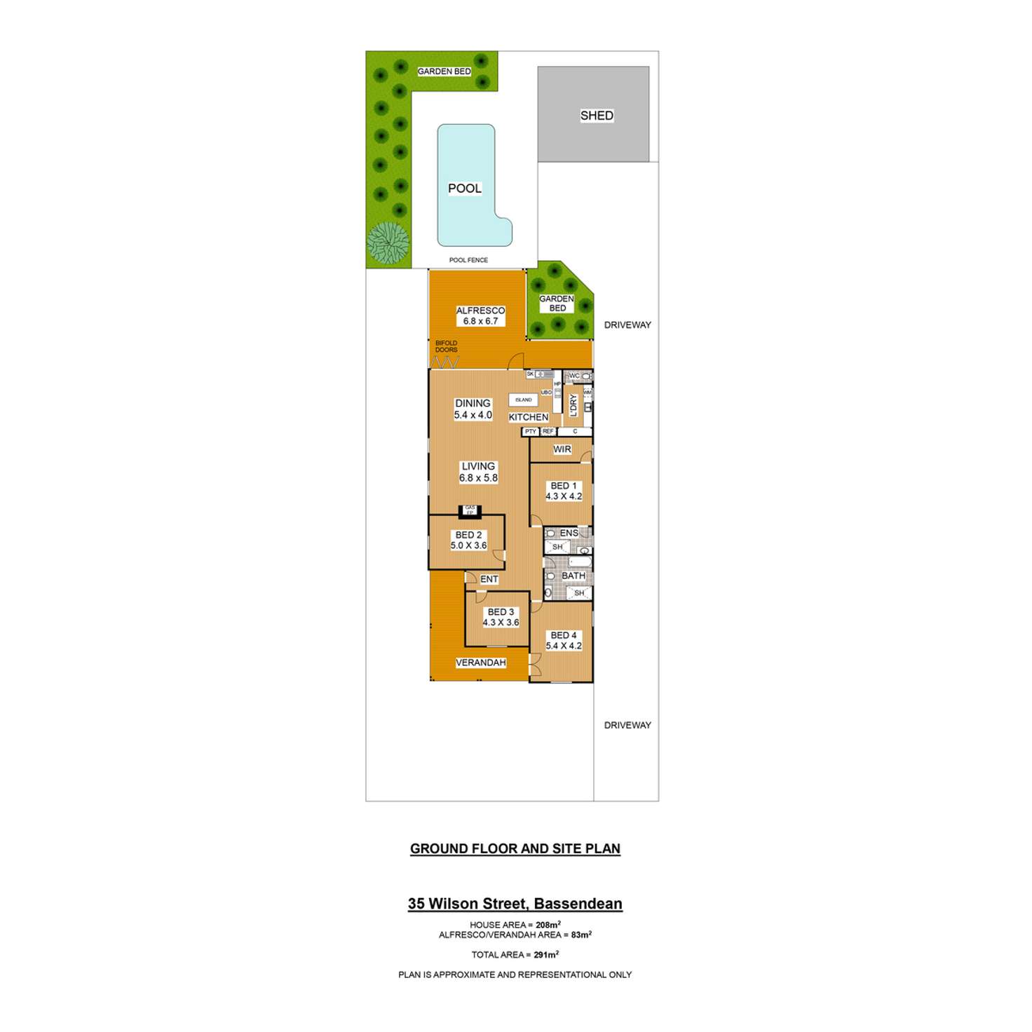 Floorplan of Homely house listing, 35 Wilson Street, Bassendean WA 6054