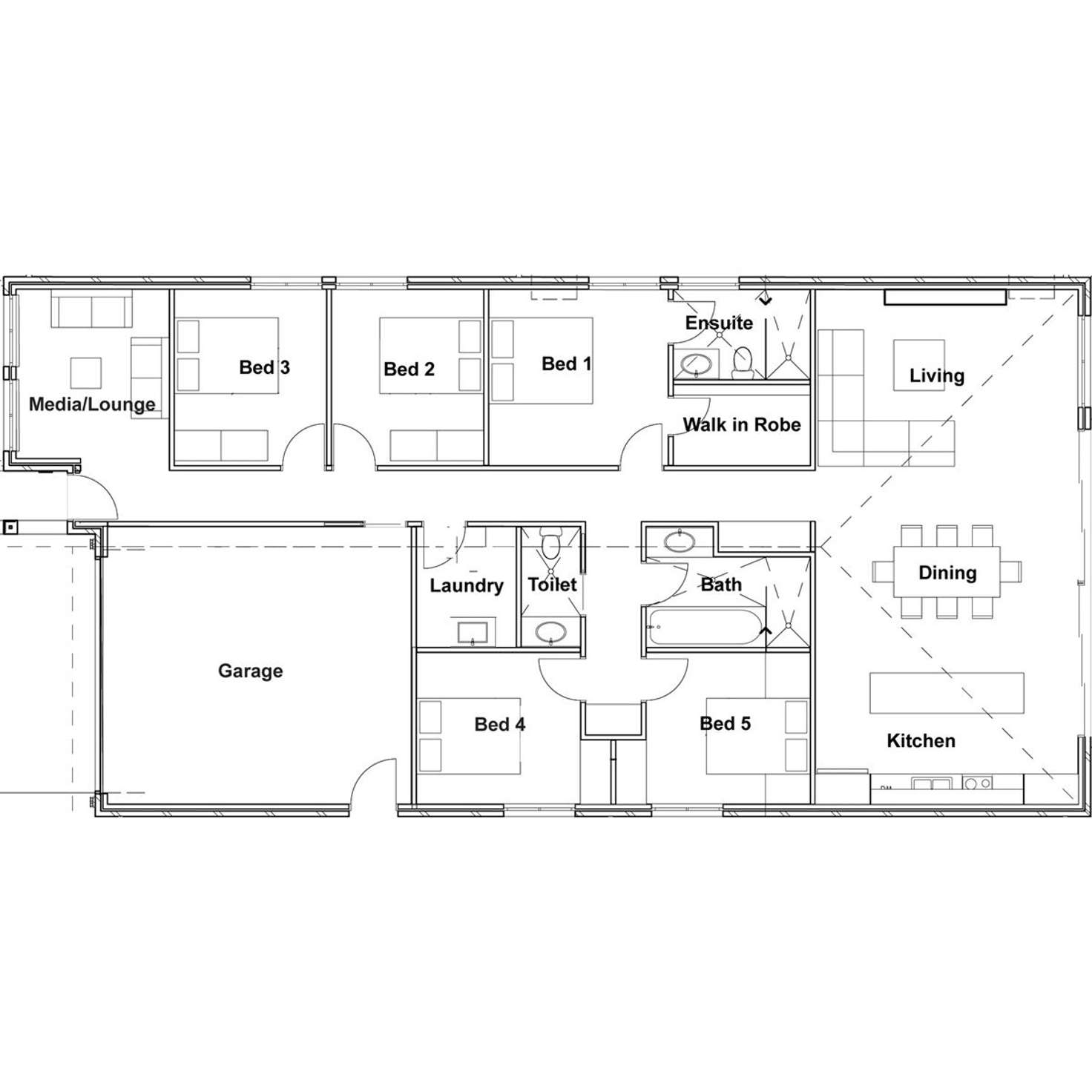 Floorplan of Homely house listing, 10 Oaklawn Street, Currans Hill NSW 2567