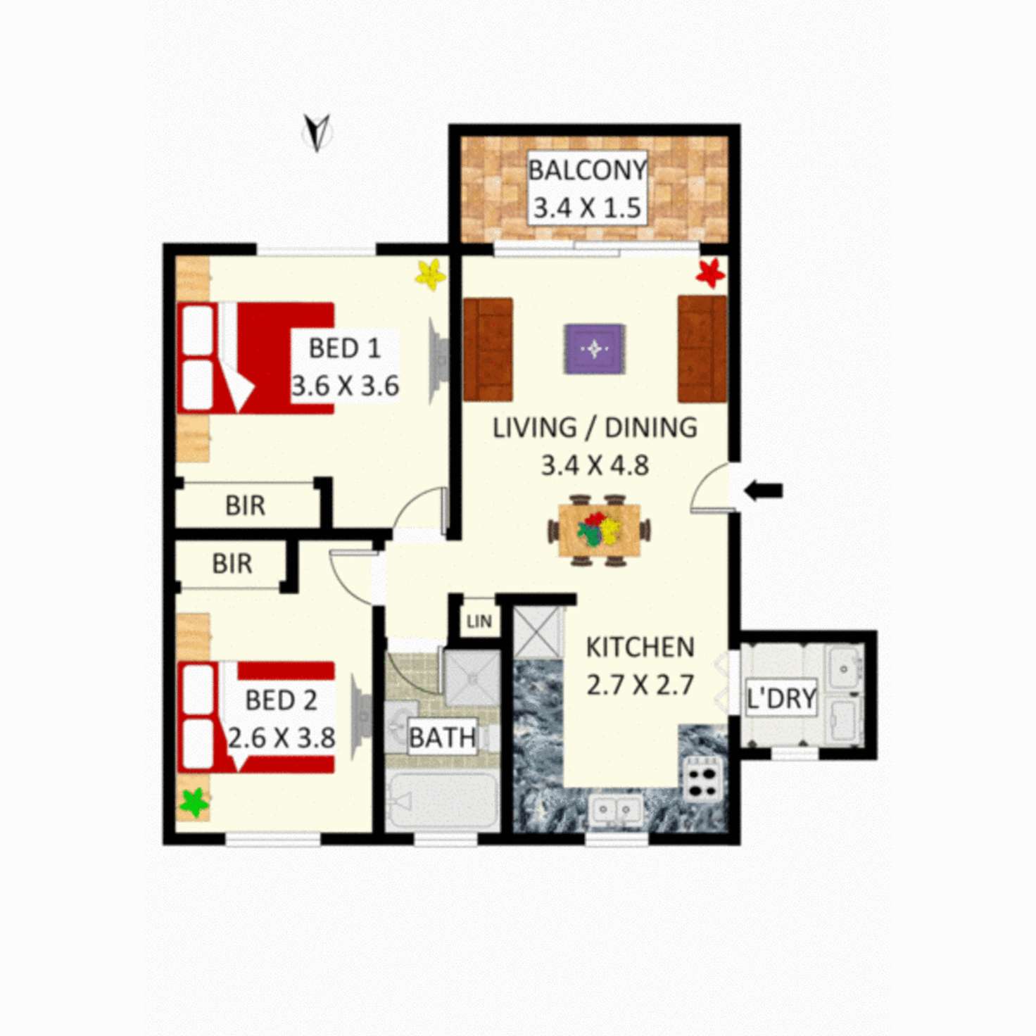 Floorplan of Homely apartment listing, 10/168 Croydon Avenue, Croydon Park NSW 2133