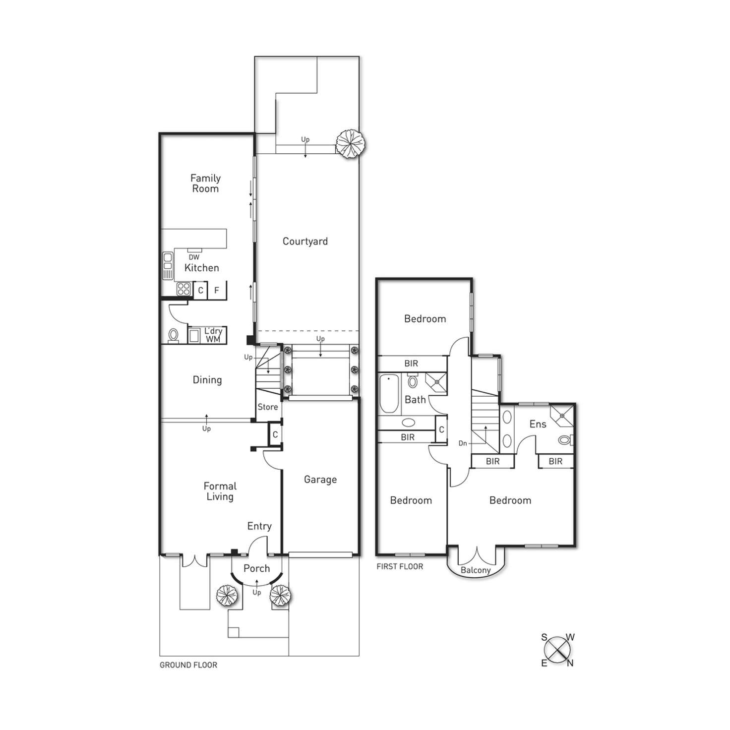 Floorplan of Homely house listing, 3 Strathaird Mews, Port Melbourne VIC 3207