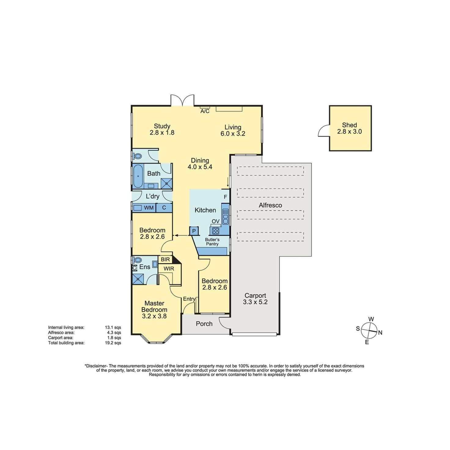 Floorplan of Homely house listing, 18 Lavender Lane, Baxter VIC 3911