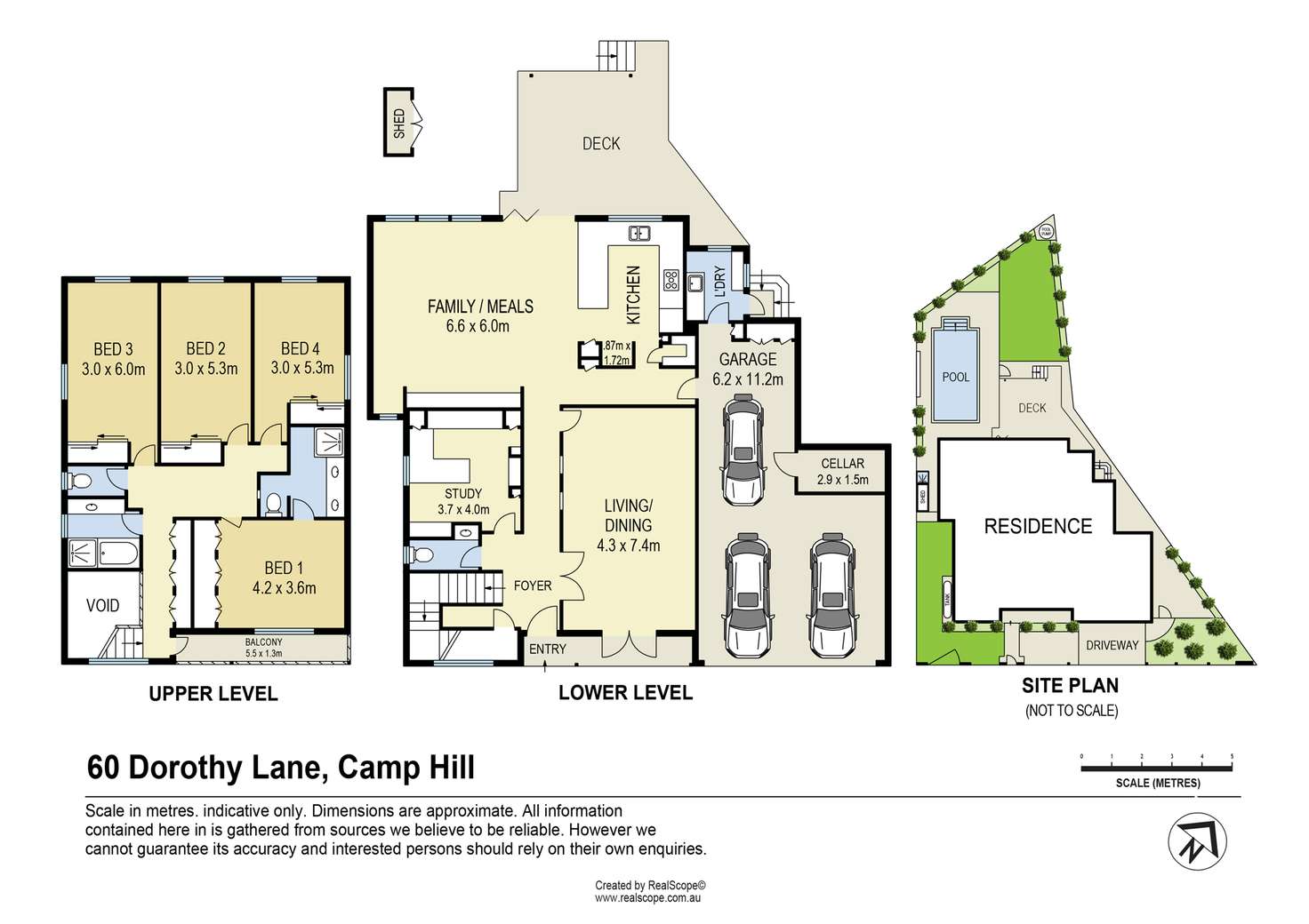 Floorplan of Homely house listing, Lot 60 Dorothy Lane, Camp Hill QLD 4152