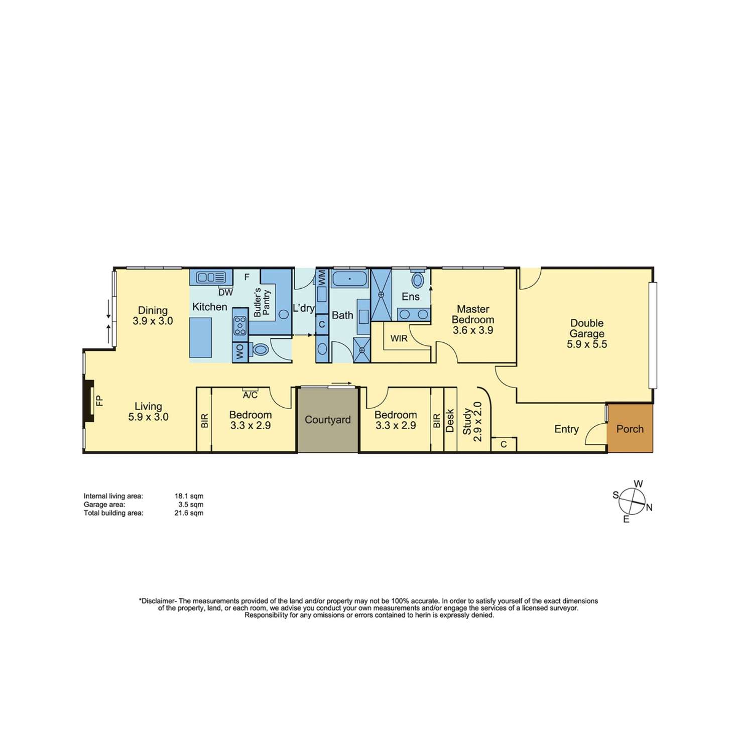 Floorplan of Homely house listing, 8 Carnoustie Grove, Mornington VIC 3931