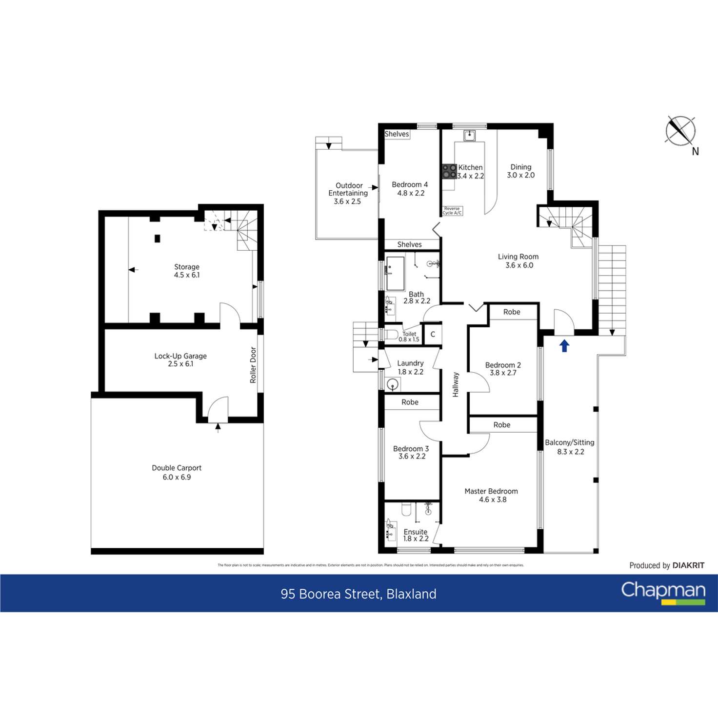 Floorplan of Homely house listing, 95 Boorea Street, Blaxland NSW 2774