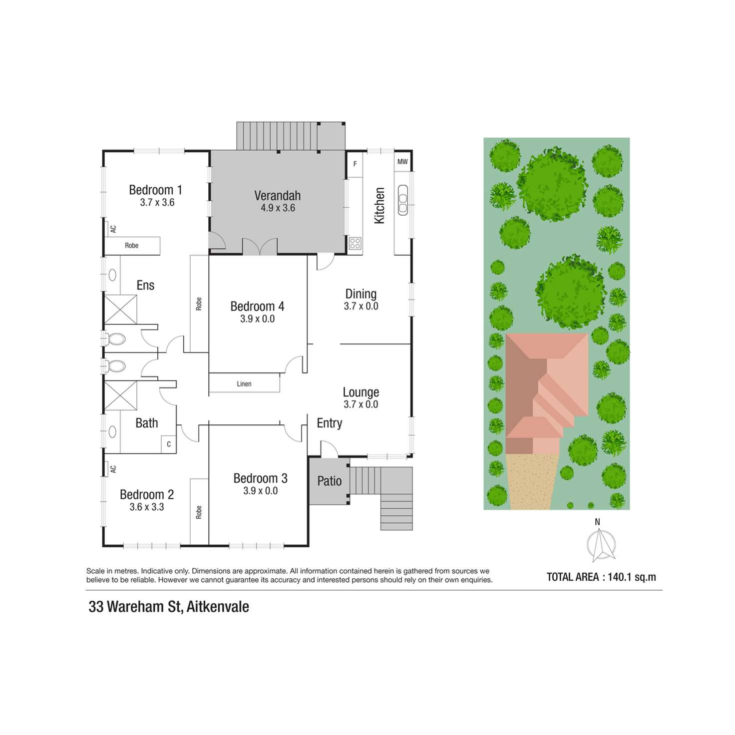 Floorplan of Homely house listing, 33 Wareham Street, Aitkenvale QLD 4814
