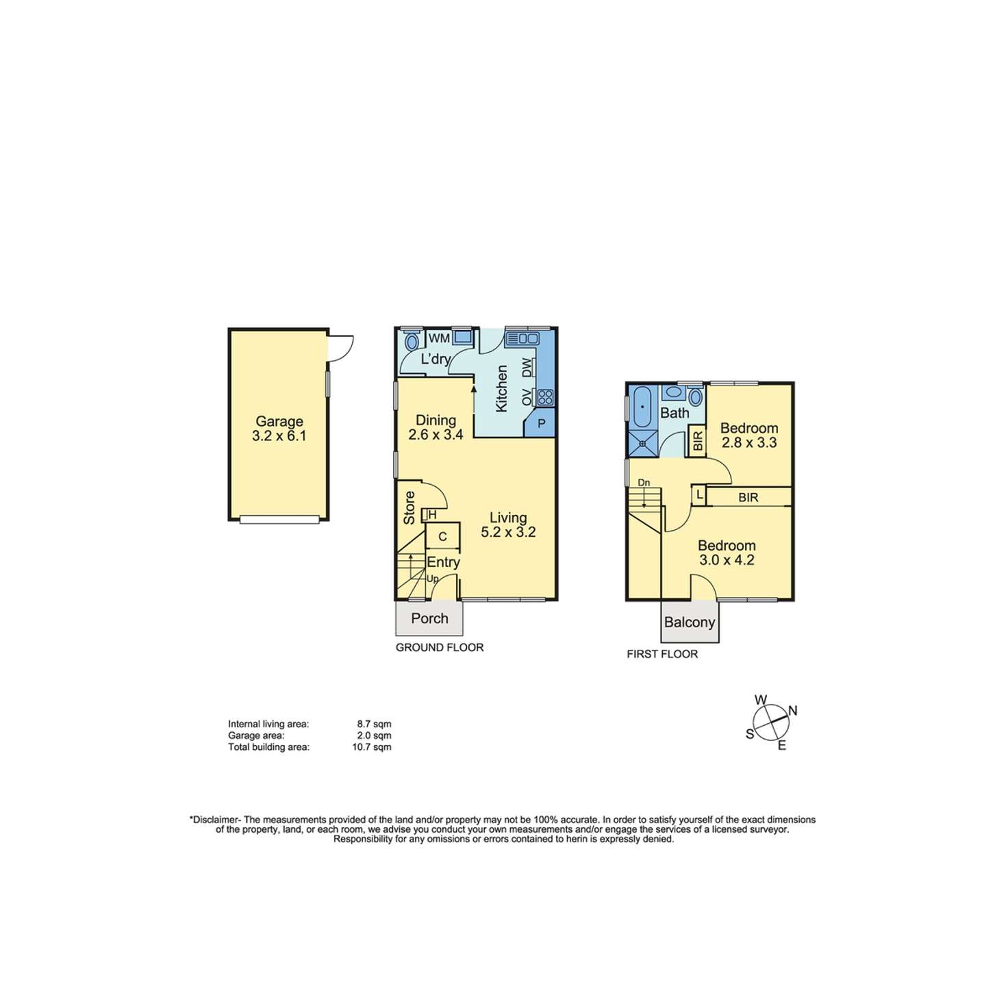 Floorplan of Homely unit listing, 4/2 Cecil Street, Frankston VIC 3199