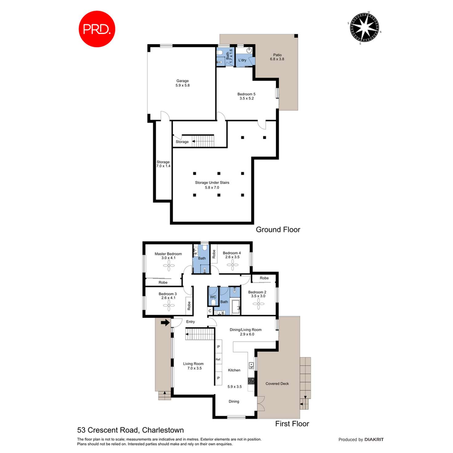 Floorplan of Homely house listing, 53 Crescent Road, Charlestown NSW 2290